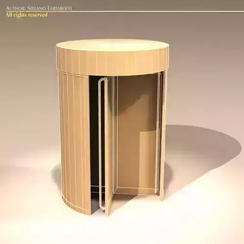 Revolving door 3D model