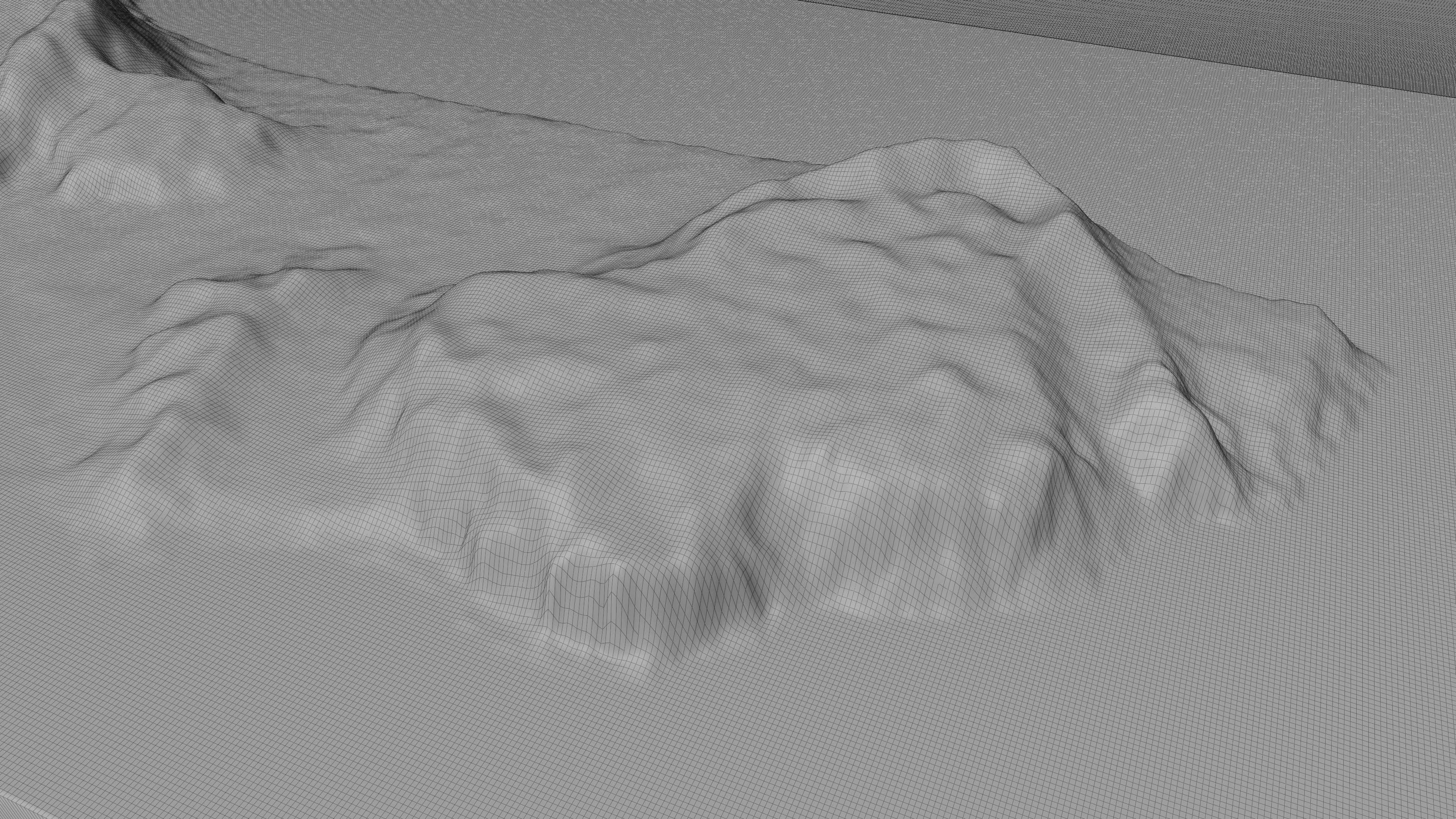 Nii-jima Island 3d model terrain Low-poly 3D model_13