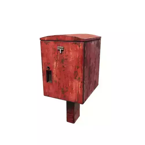 Japanese Rust Postbox