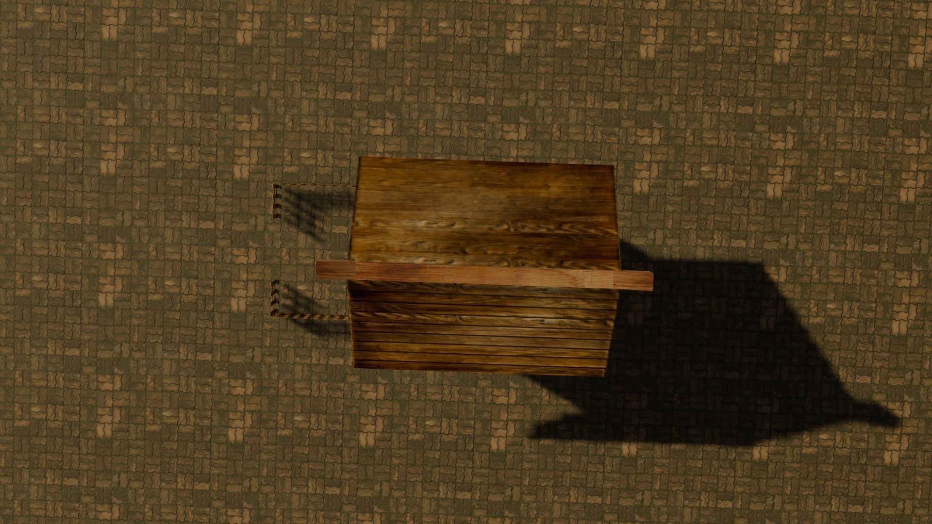 medieval house 3 Free low-poly 3D model_14