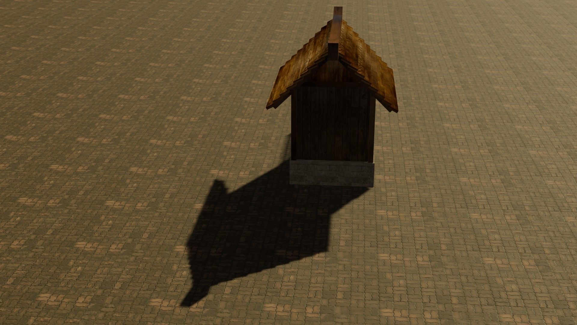 medieval house 16 Free low-poly 3D model_15