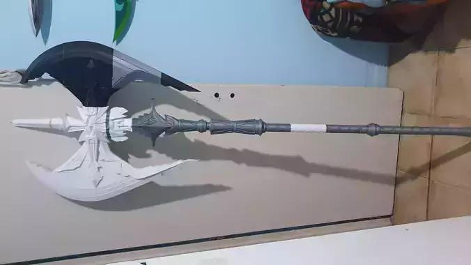 Final fantasy XV Royal arms axe of the conqueror 3d print 3D print model
