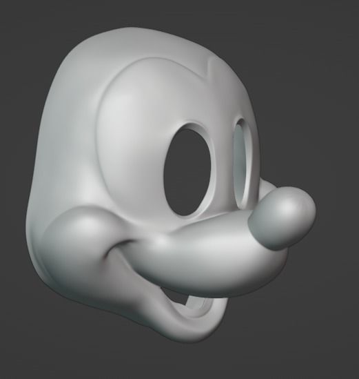 Mickey Head for Cosplays 3D print model_10