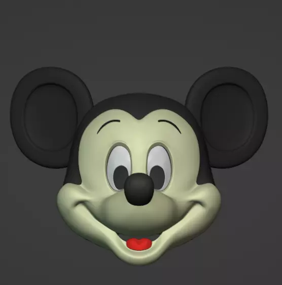 Mickey Head for Cosplays 3D print model_0