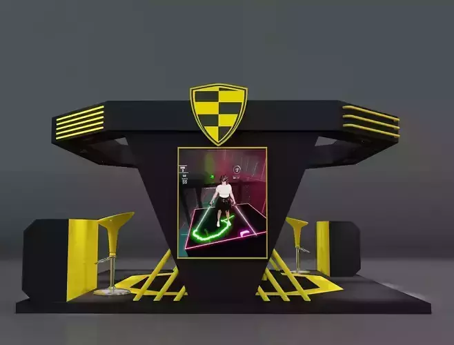  Booth Exhibition Stand a664b