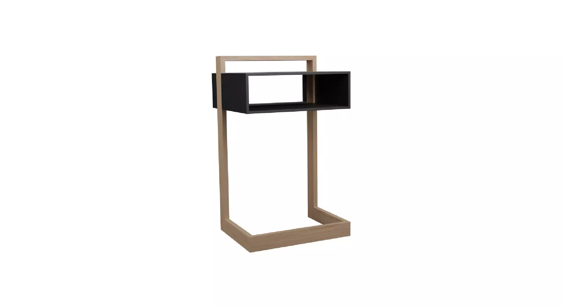 Modern Table 6 Low-poly 3D model_0