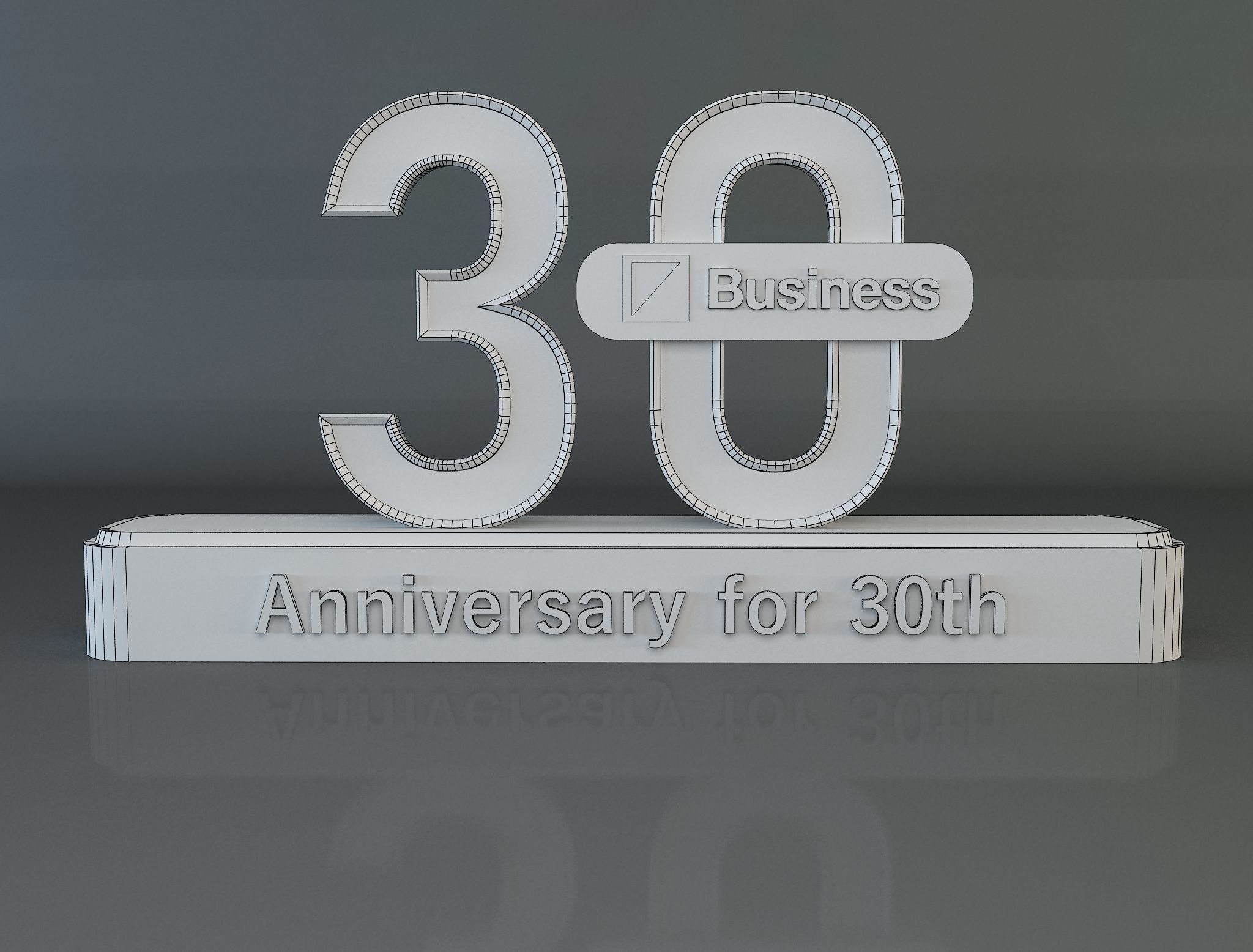 30 years anniversary 3d model a661b 3D model_10