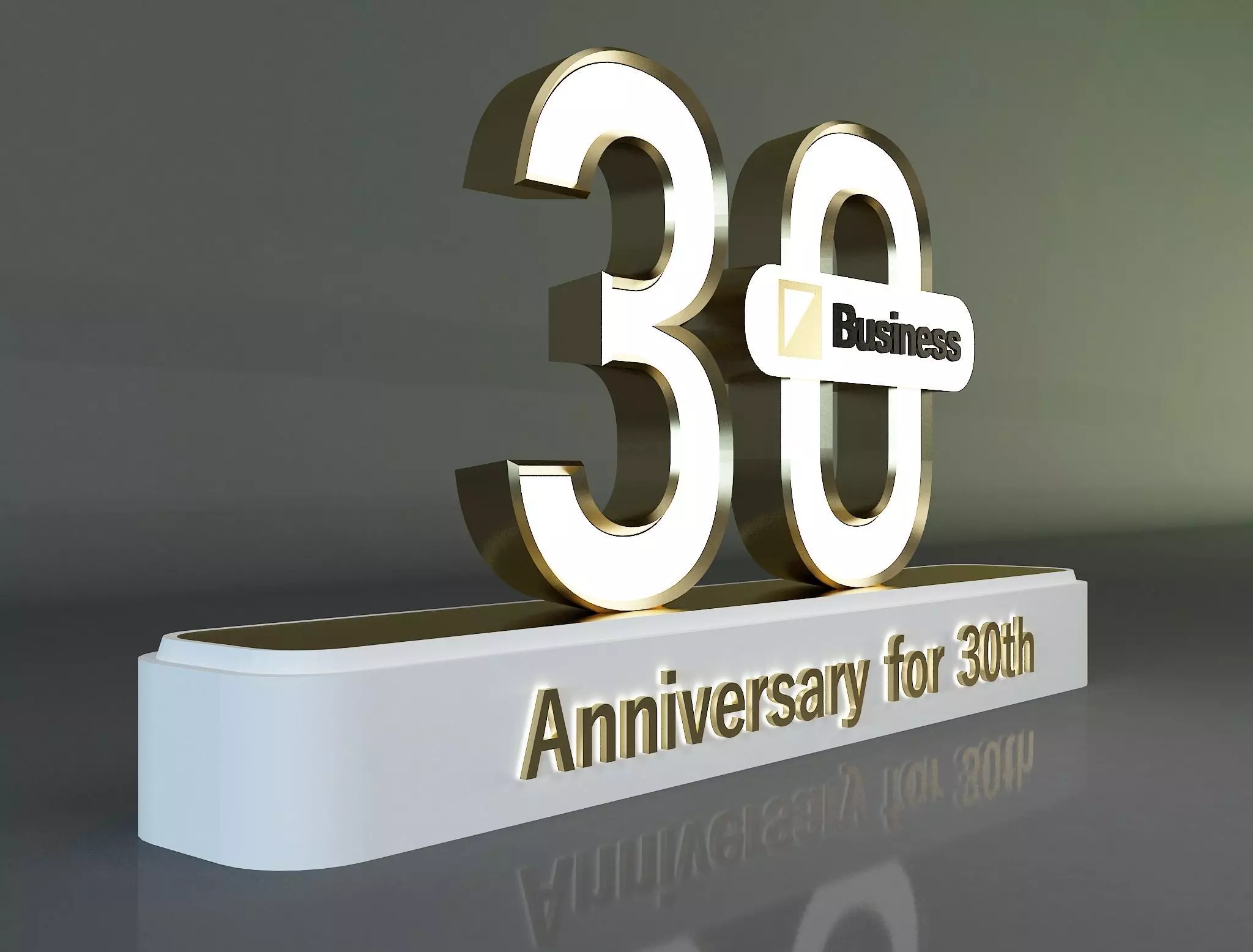30 years anniversary 3d model a661b 3D model_0