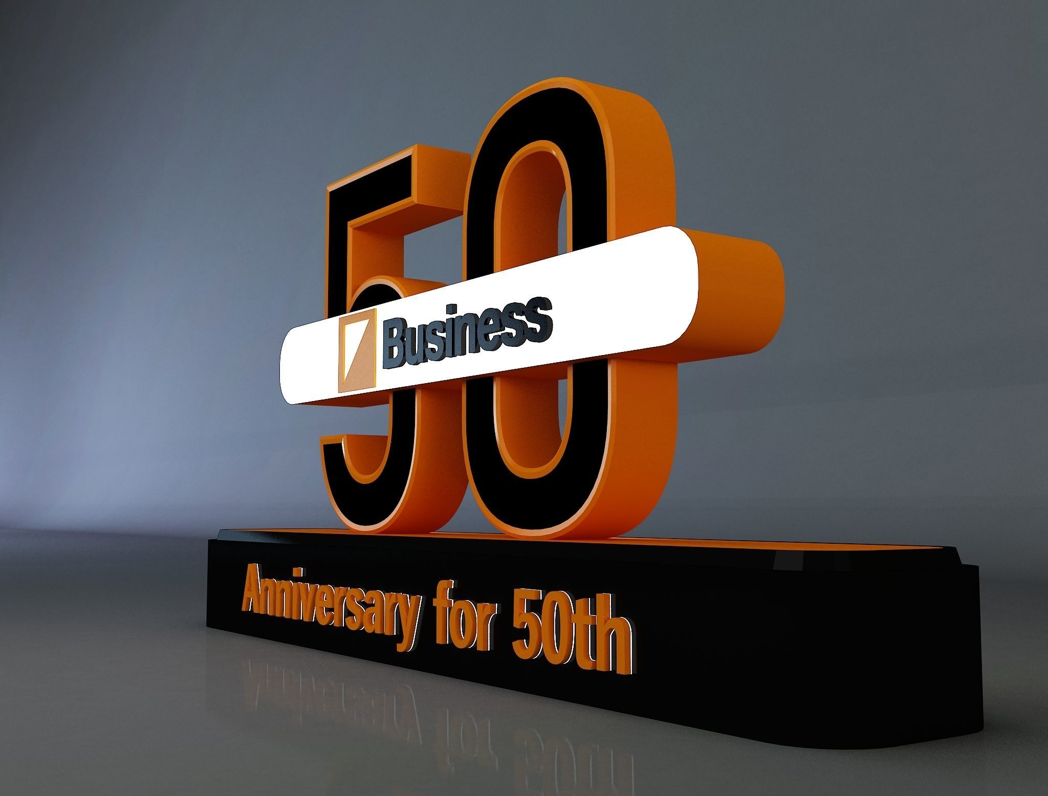  50 years anniversary 3d model a661c 3D model_4