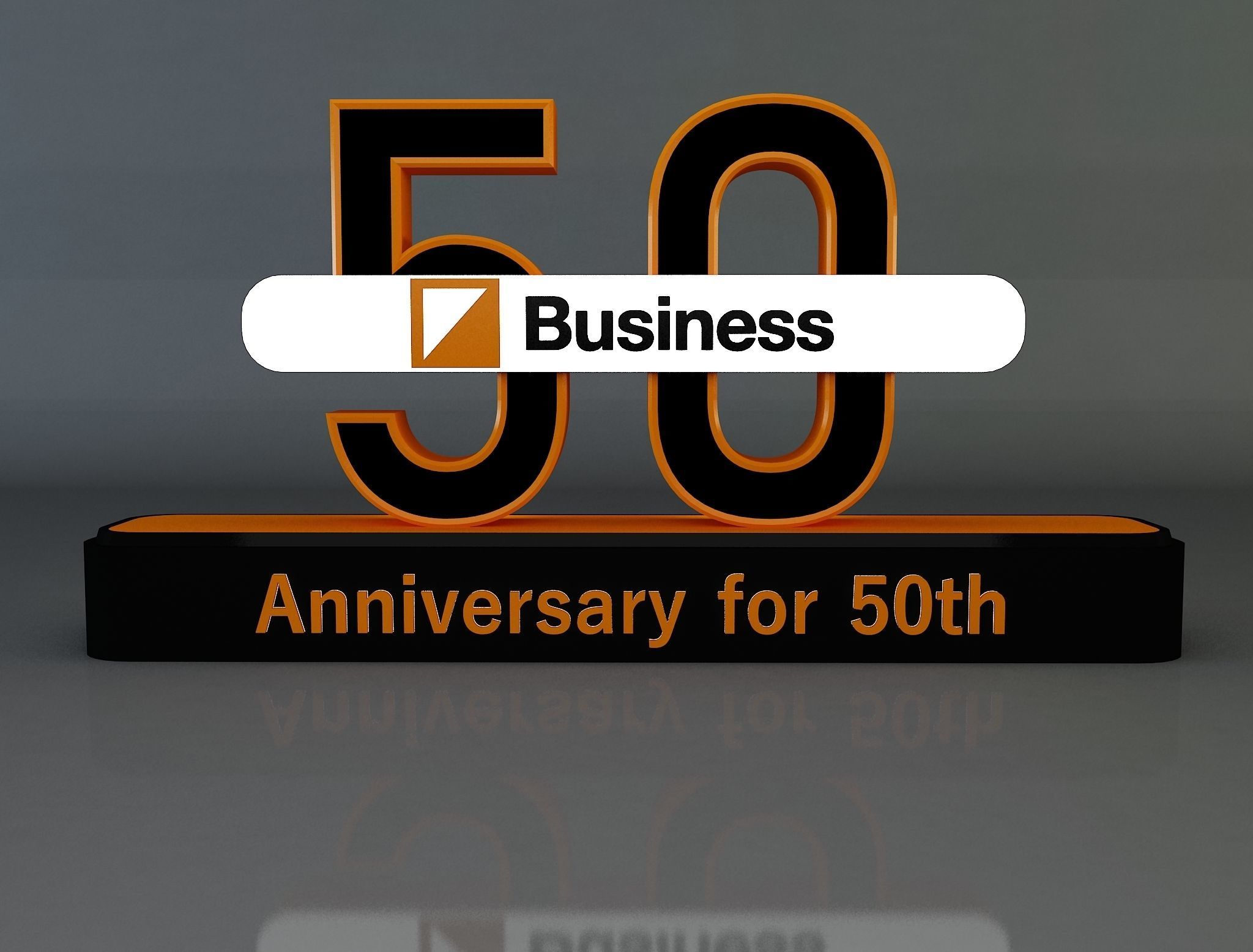  50 years anniversary 3d model a661c 3D model_6