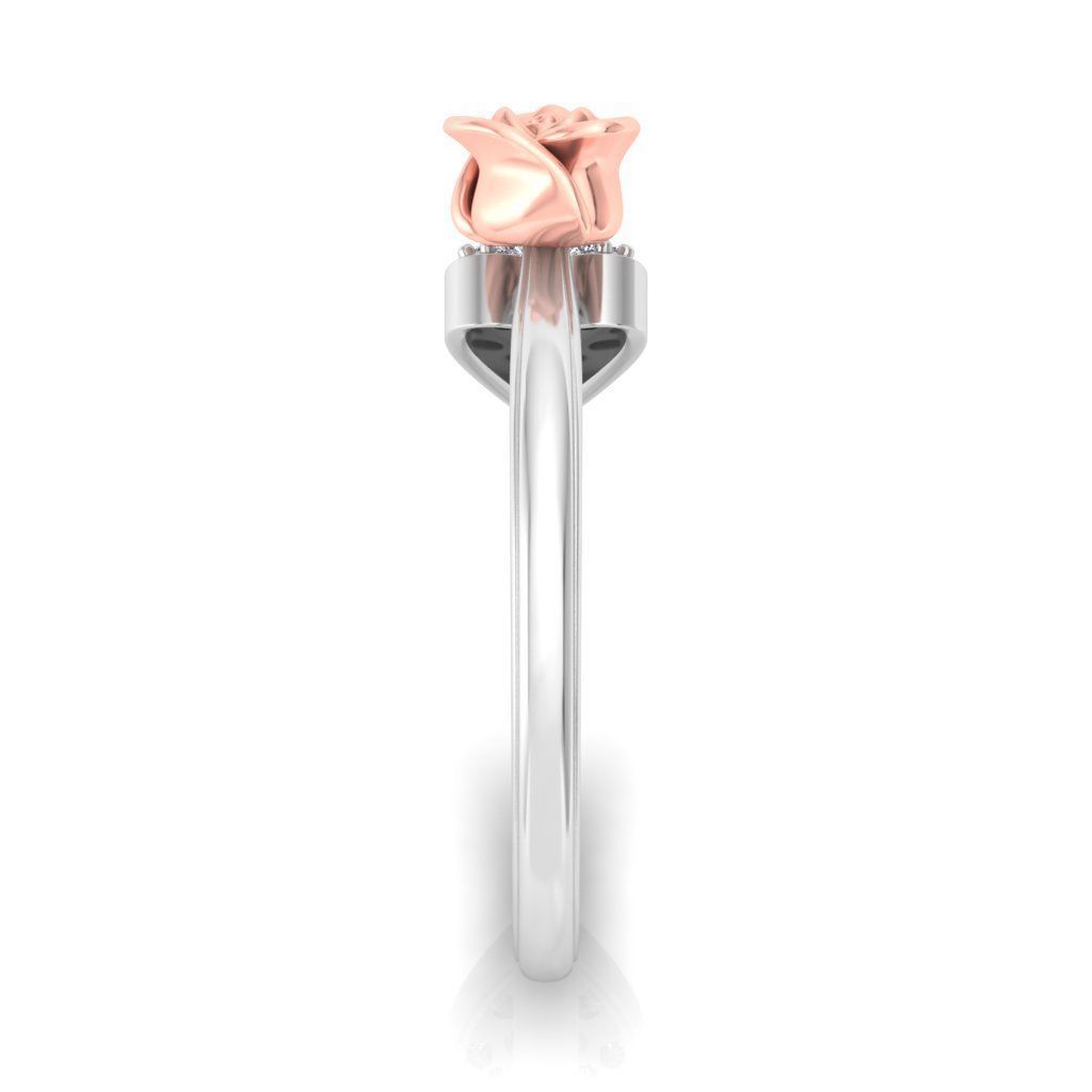 Rose Ladies Ring 19 3D print model_5