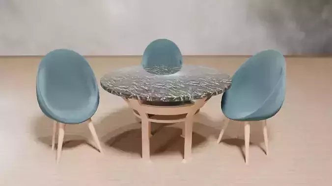 table and chair