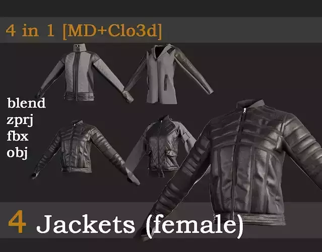 4 Jackets for women
