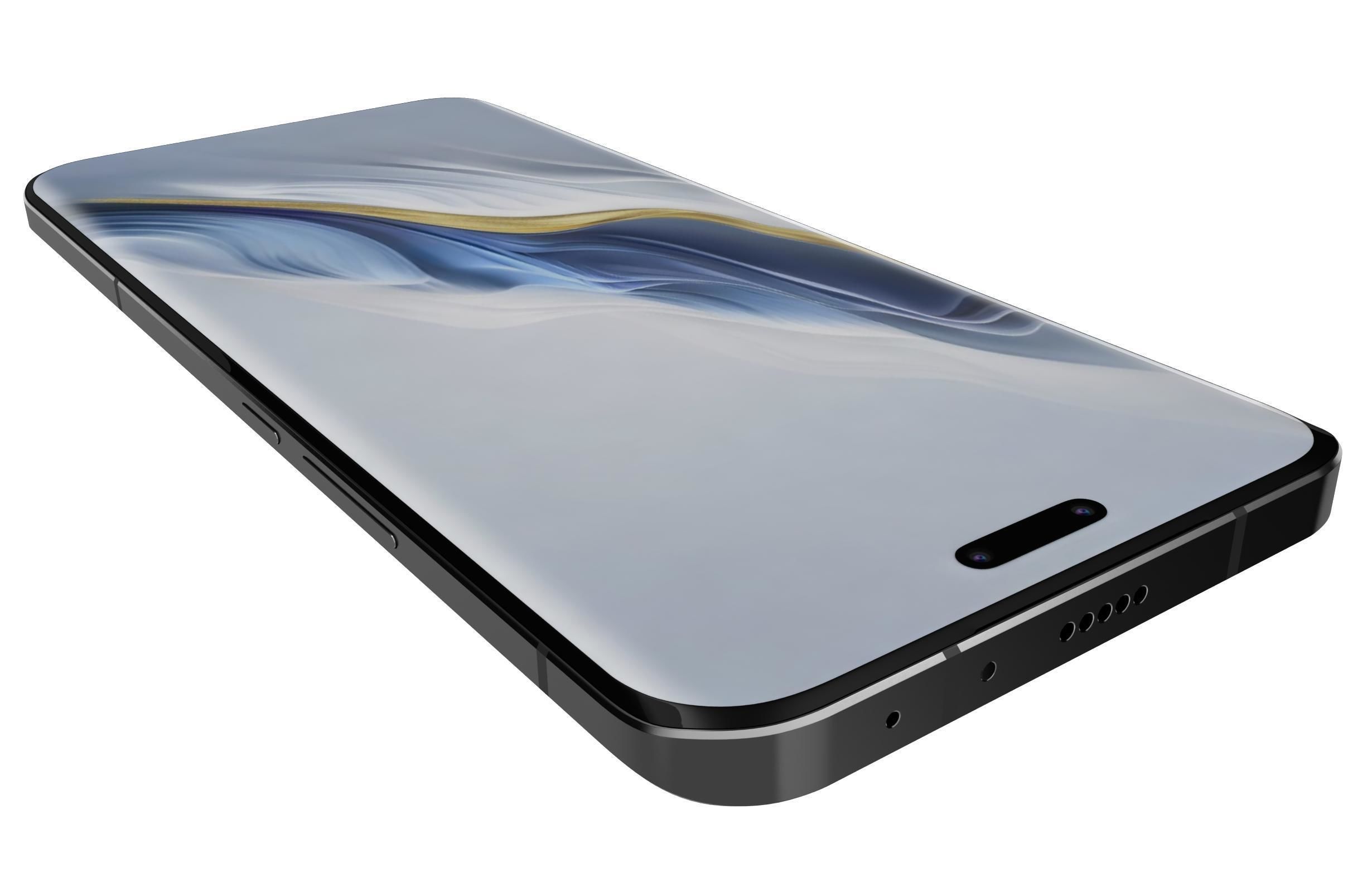 Honor Magic6 Pro Black 3D model_13