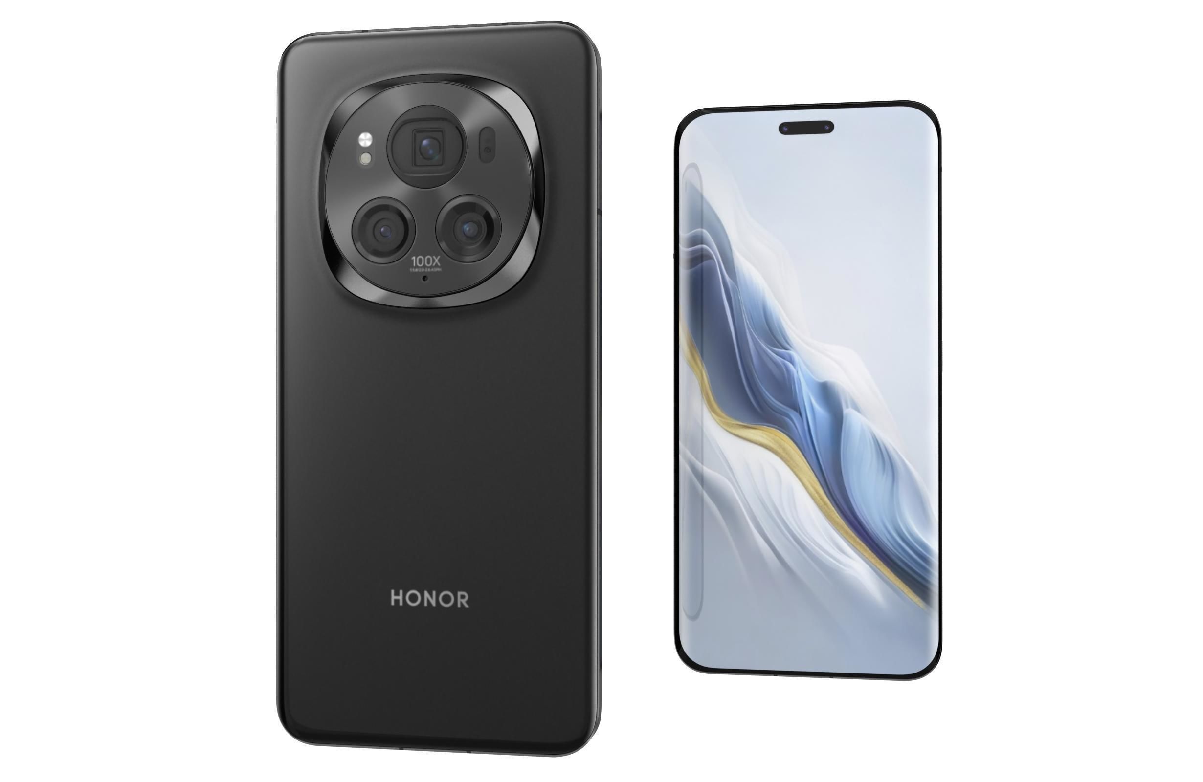 Honor Magic6 Pro Black 3D model_7
