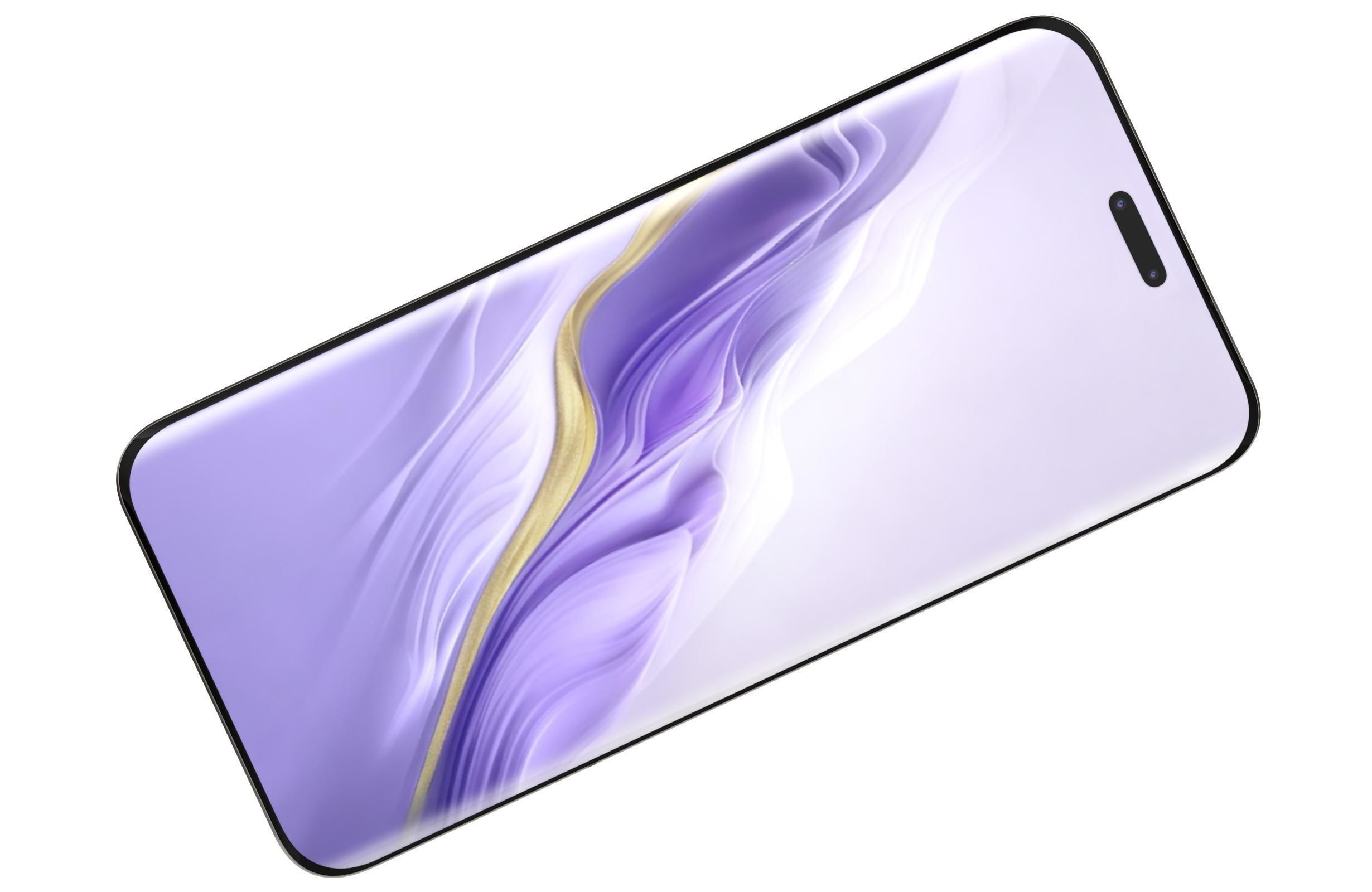 Honor Magic6 Pro Purple 3D model_10