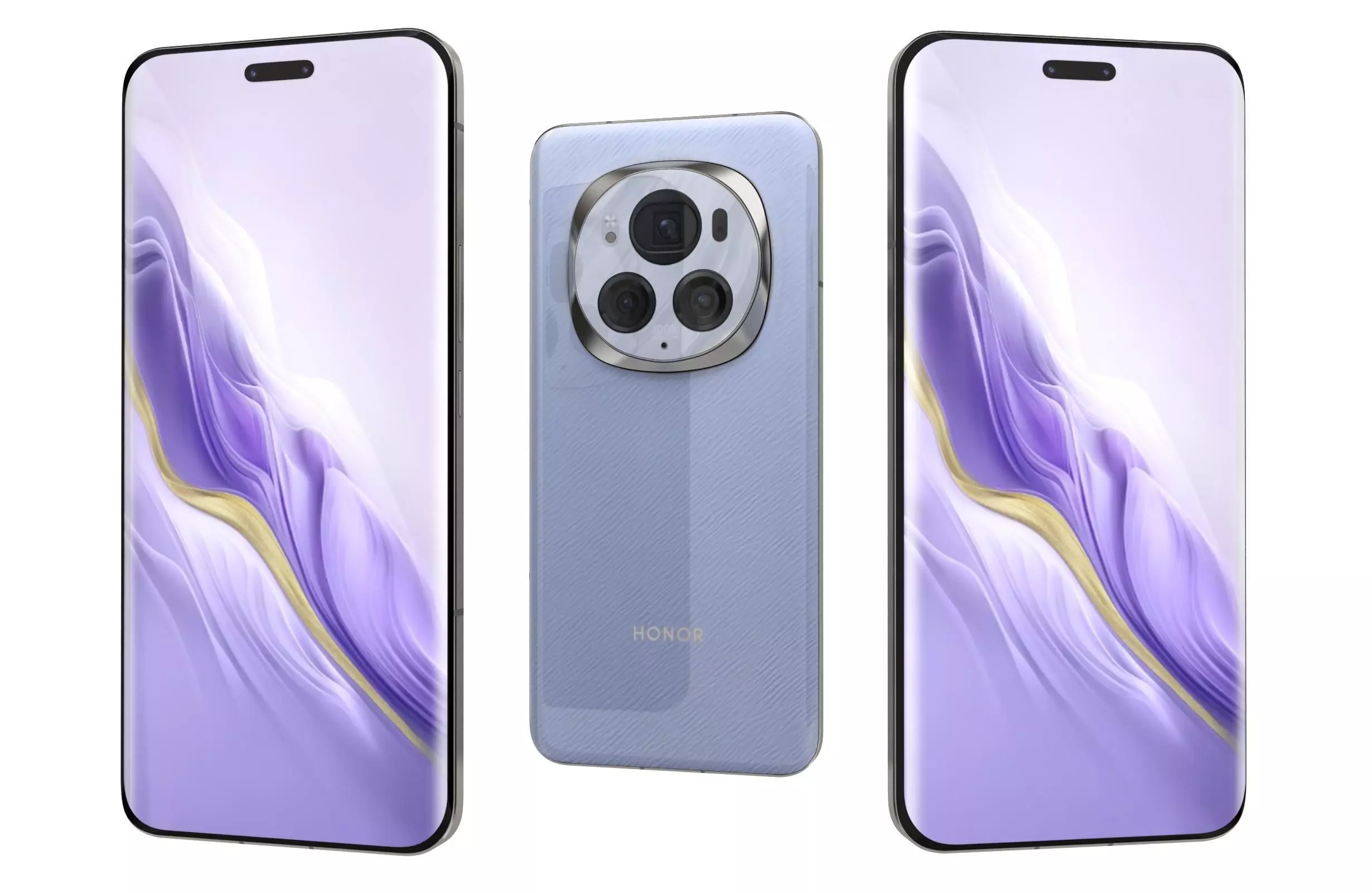 Honor Magic6 Pro Purple 3D model_0
