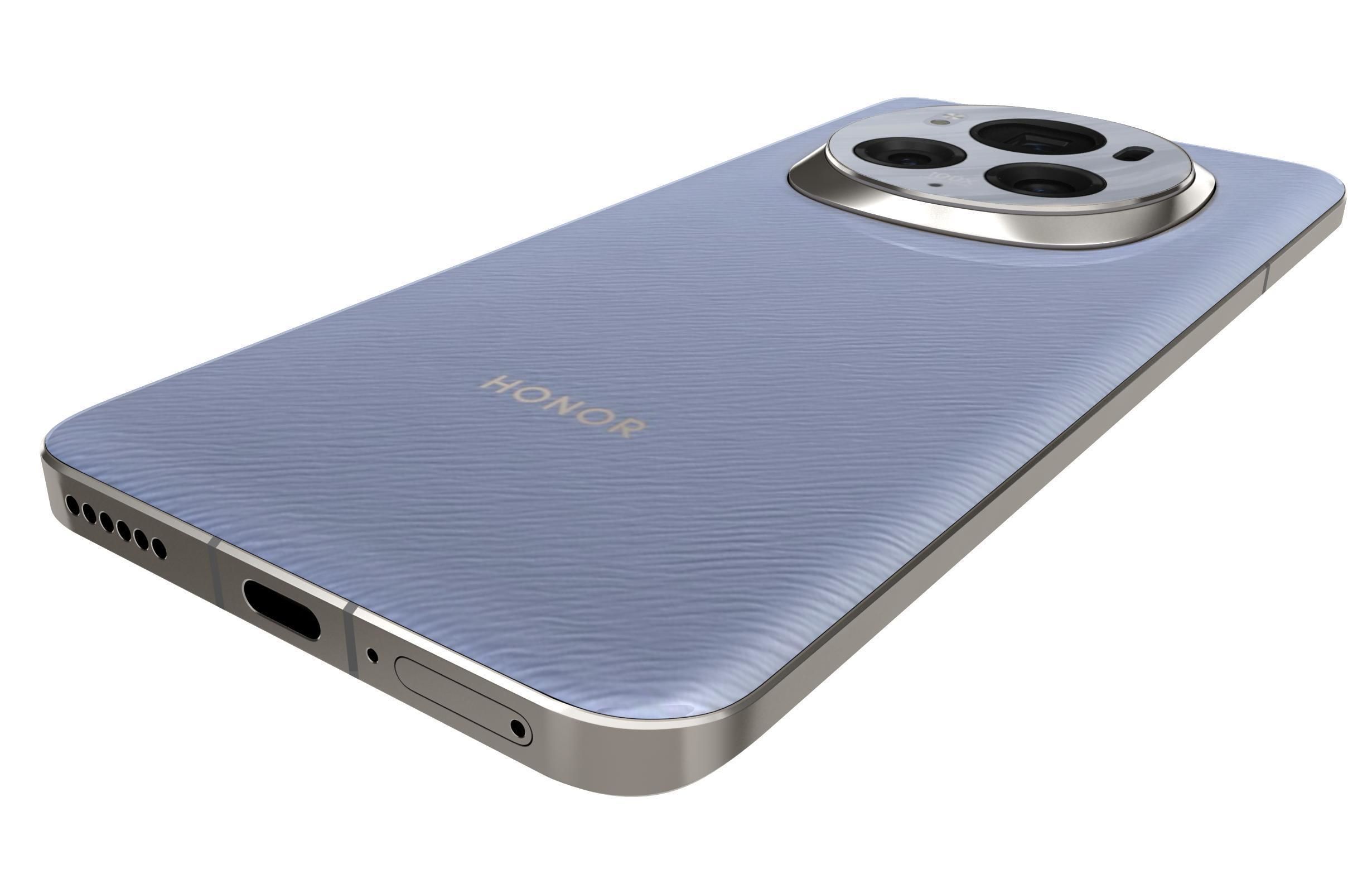 Honor Magic6 Pro Purple 3D model_14