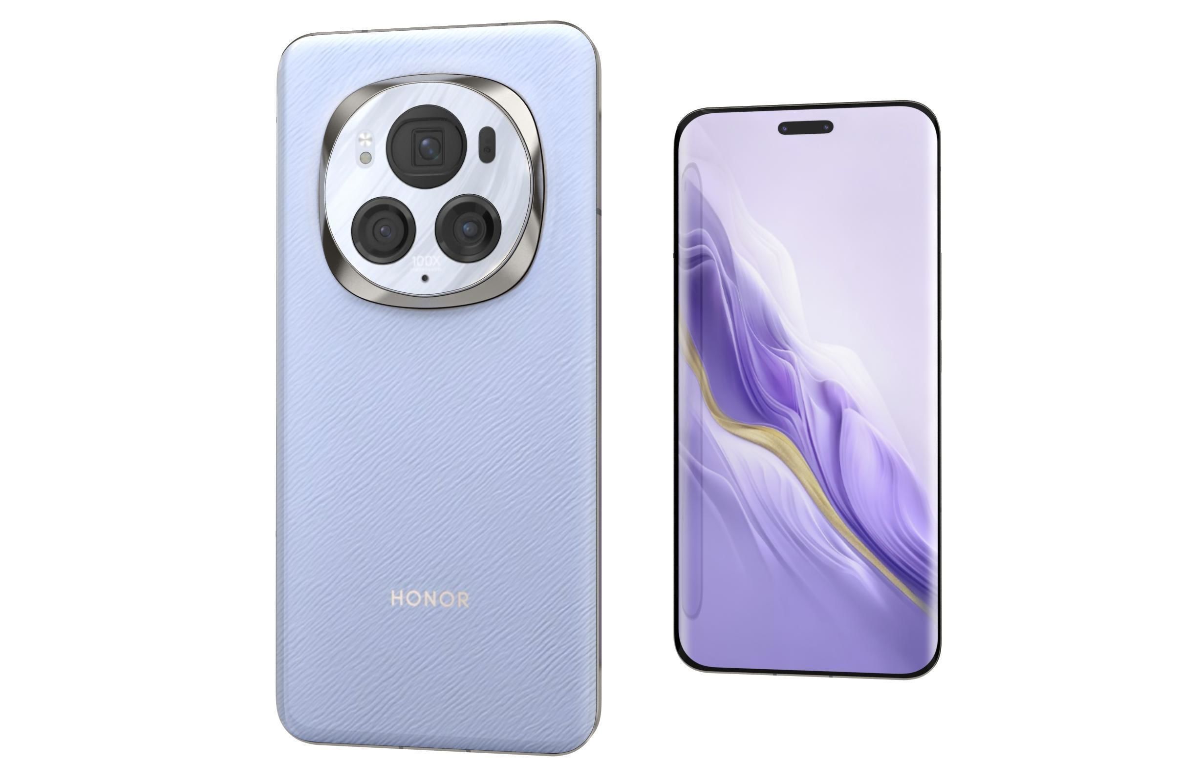 Honor Magic6 Pro Purple 3D model_7