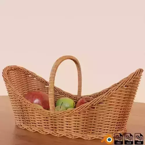 IRA Roti Serving Flower Fruit Vegetable basket