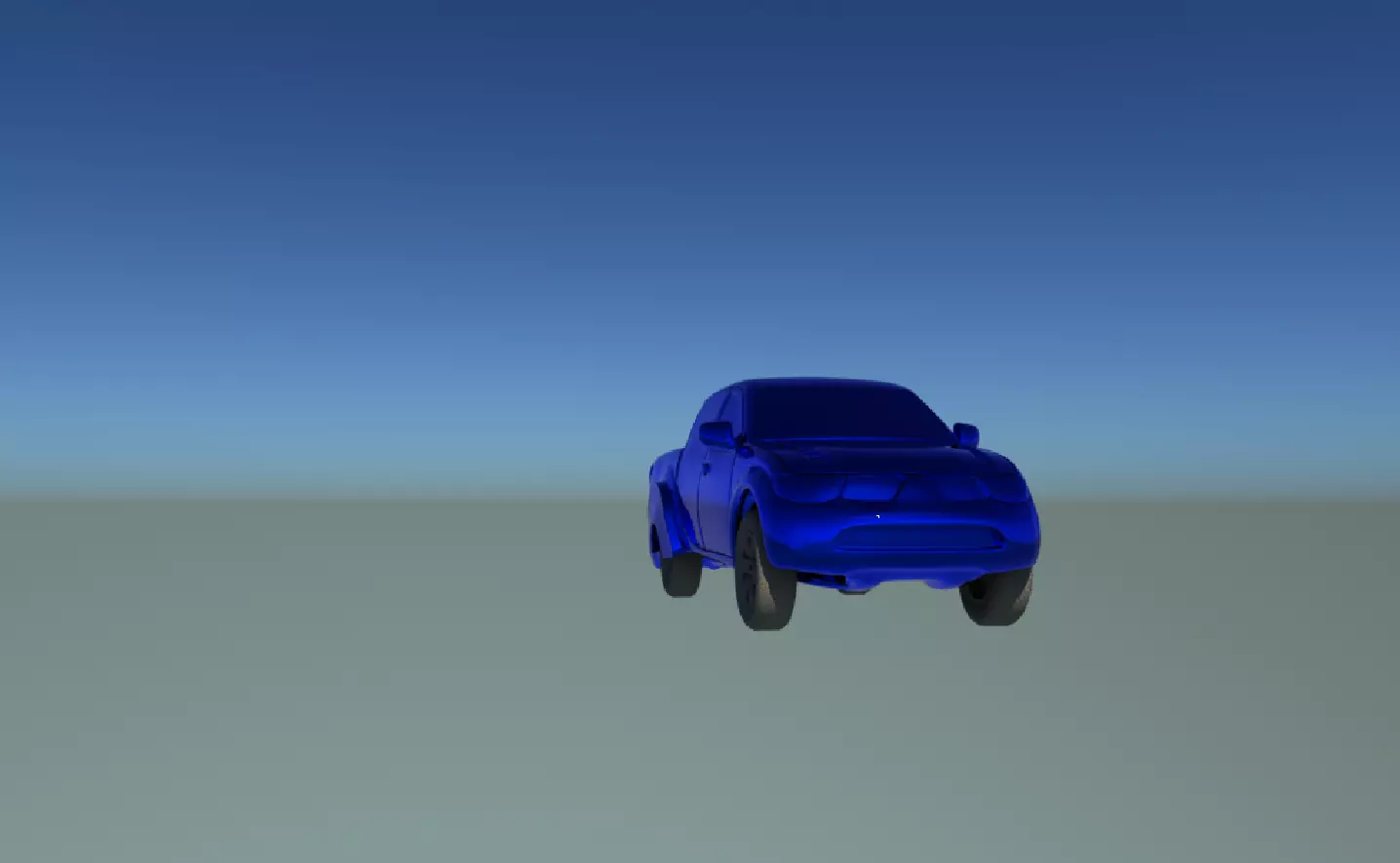 truck Low-poly 3D model_0