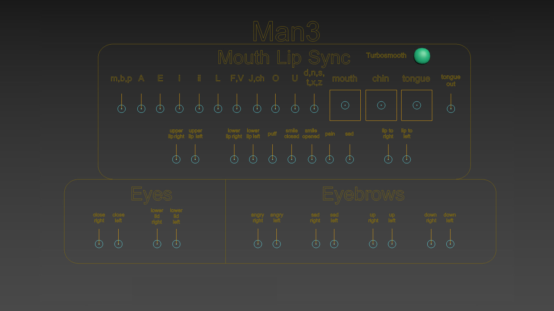 Cartoon Man 3 - Rigged Low-poly 3D model_12