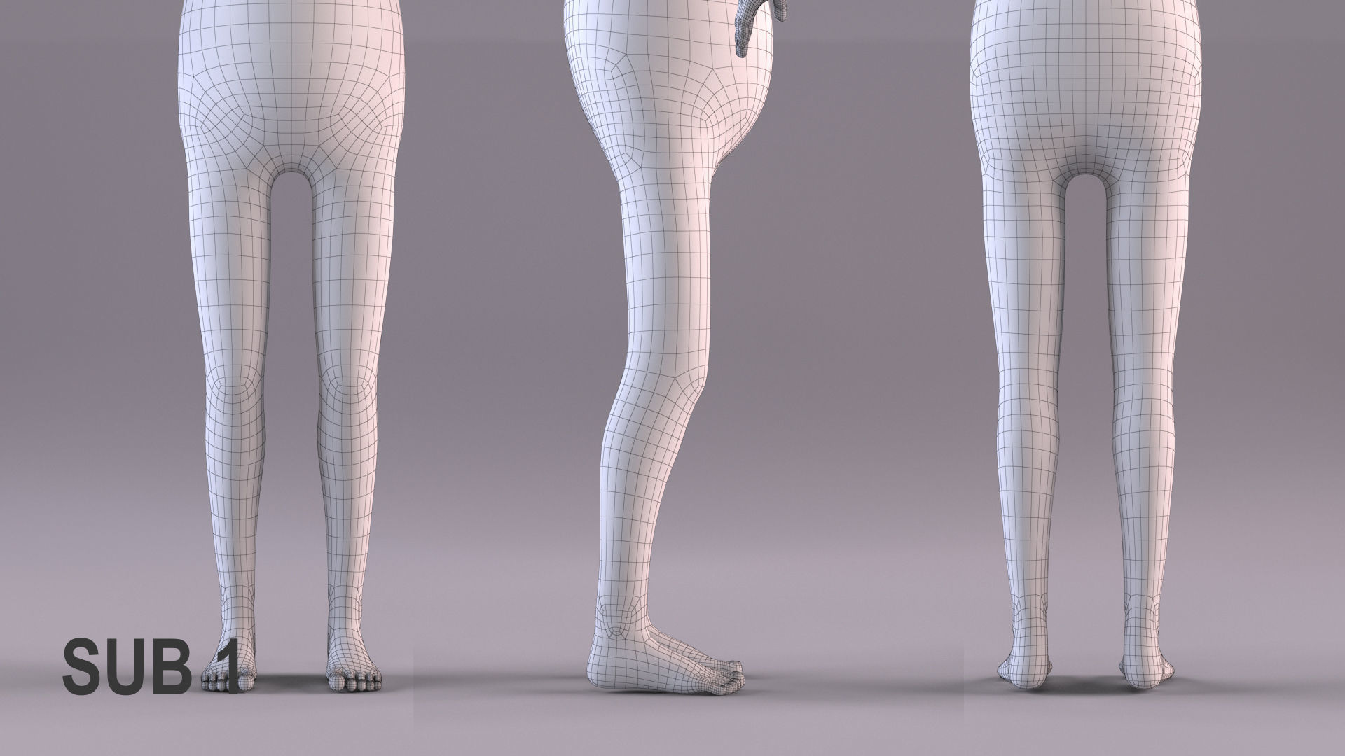 Cartoon Man 3 - Rigged Low-poly 3D model_31