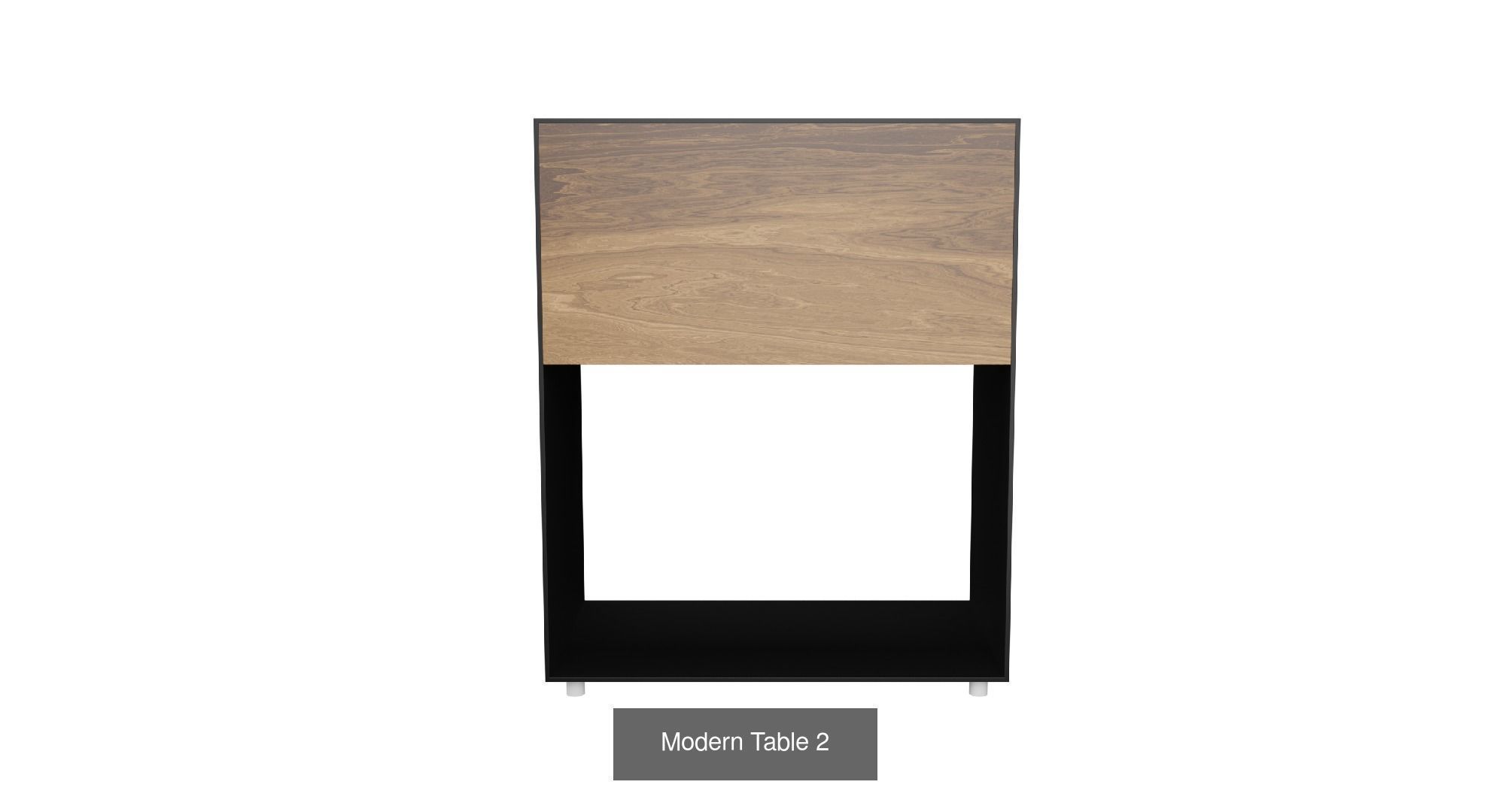 Modern Tables 3D Model Collection_10