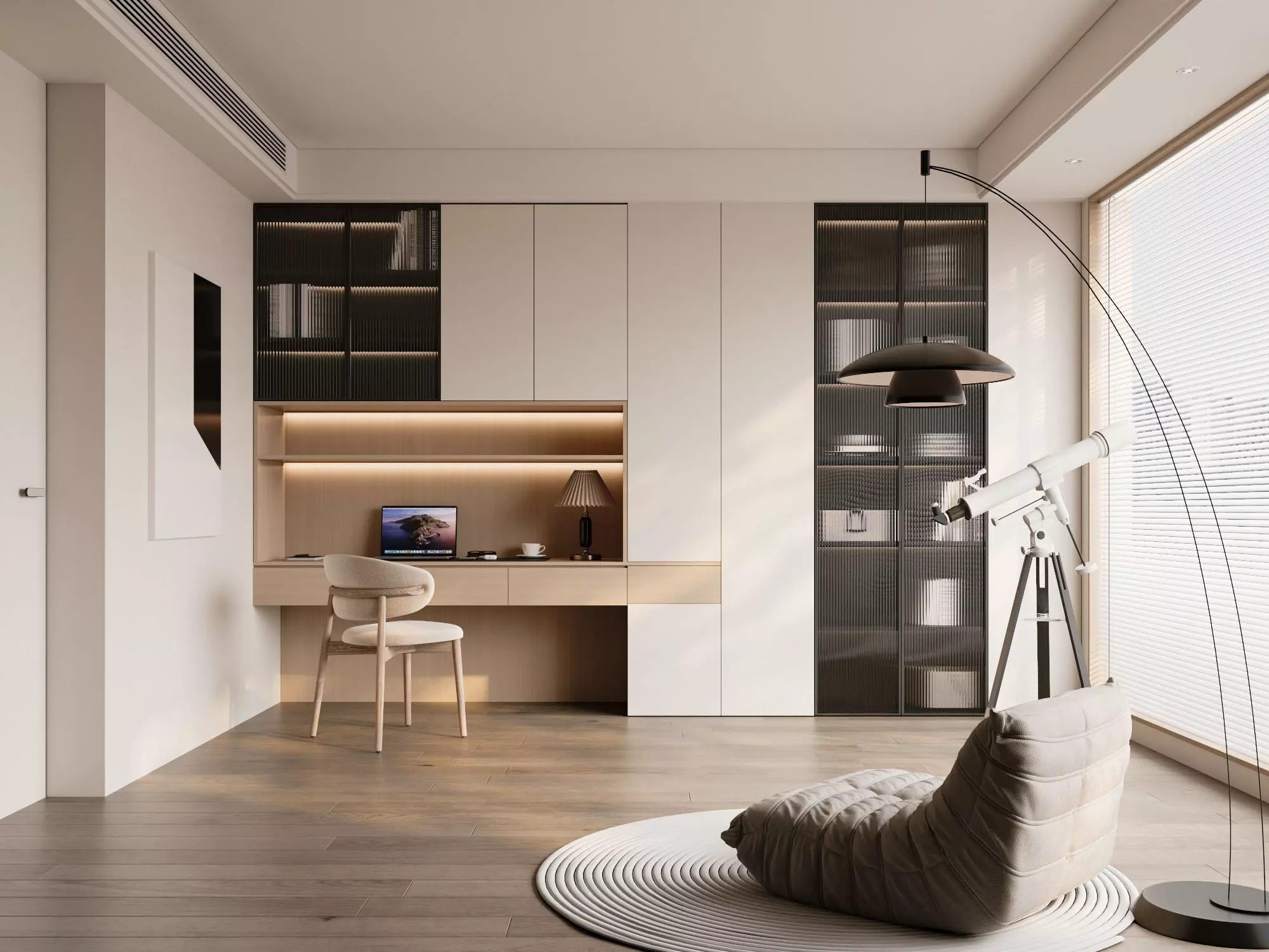 3D model of interior study 3D model