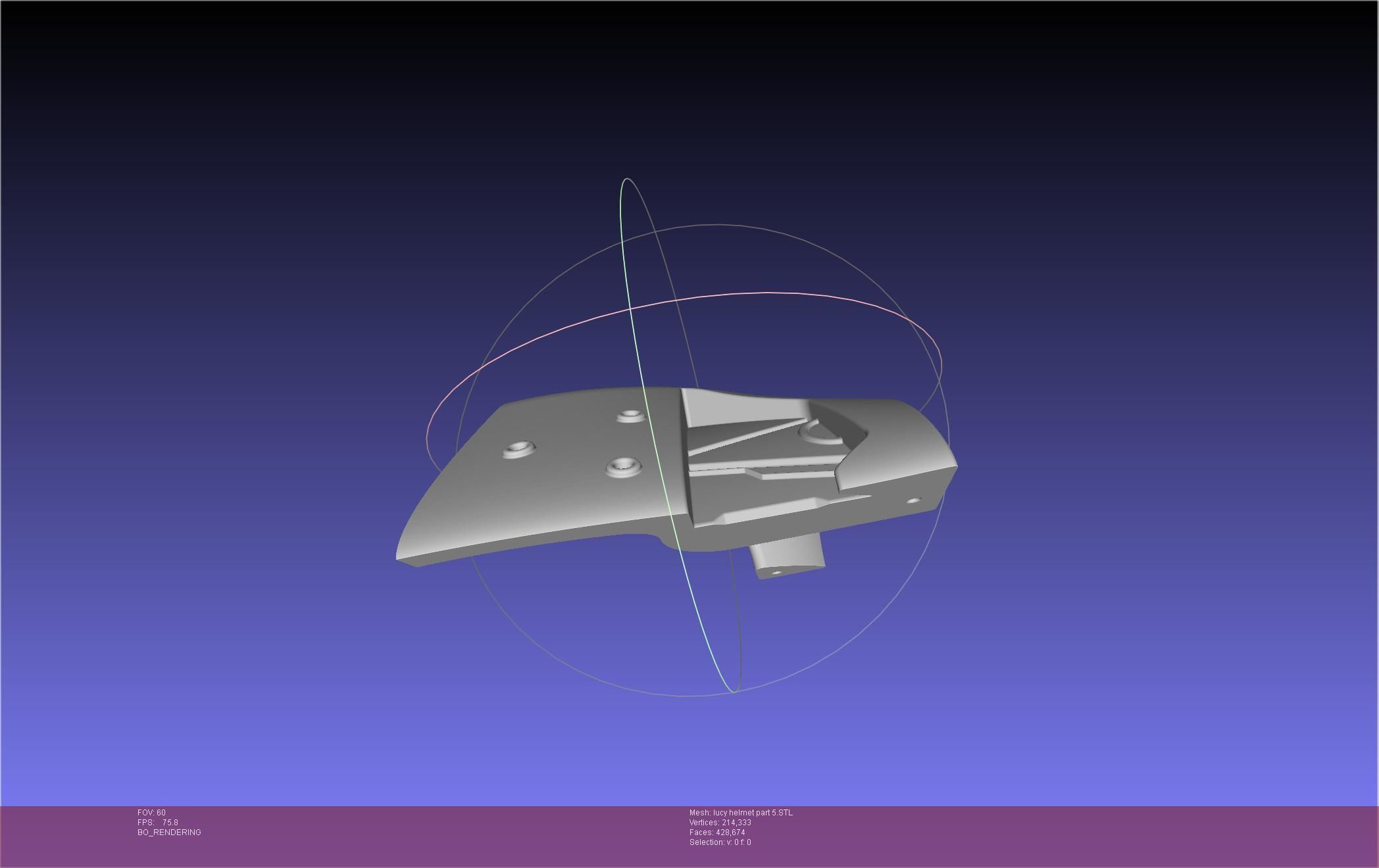 Elfen Lied Lucy Helmet 3D print model_101