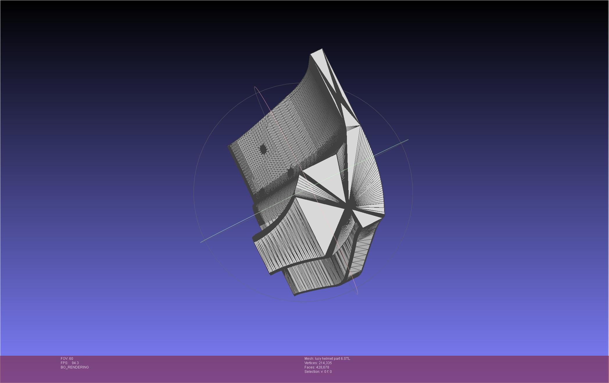 Elfen Lied Lucy Helmet 3D print model_113