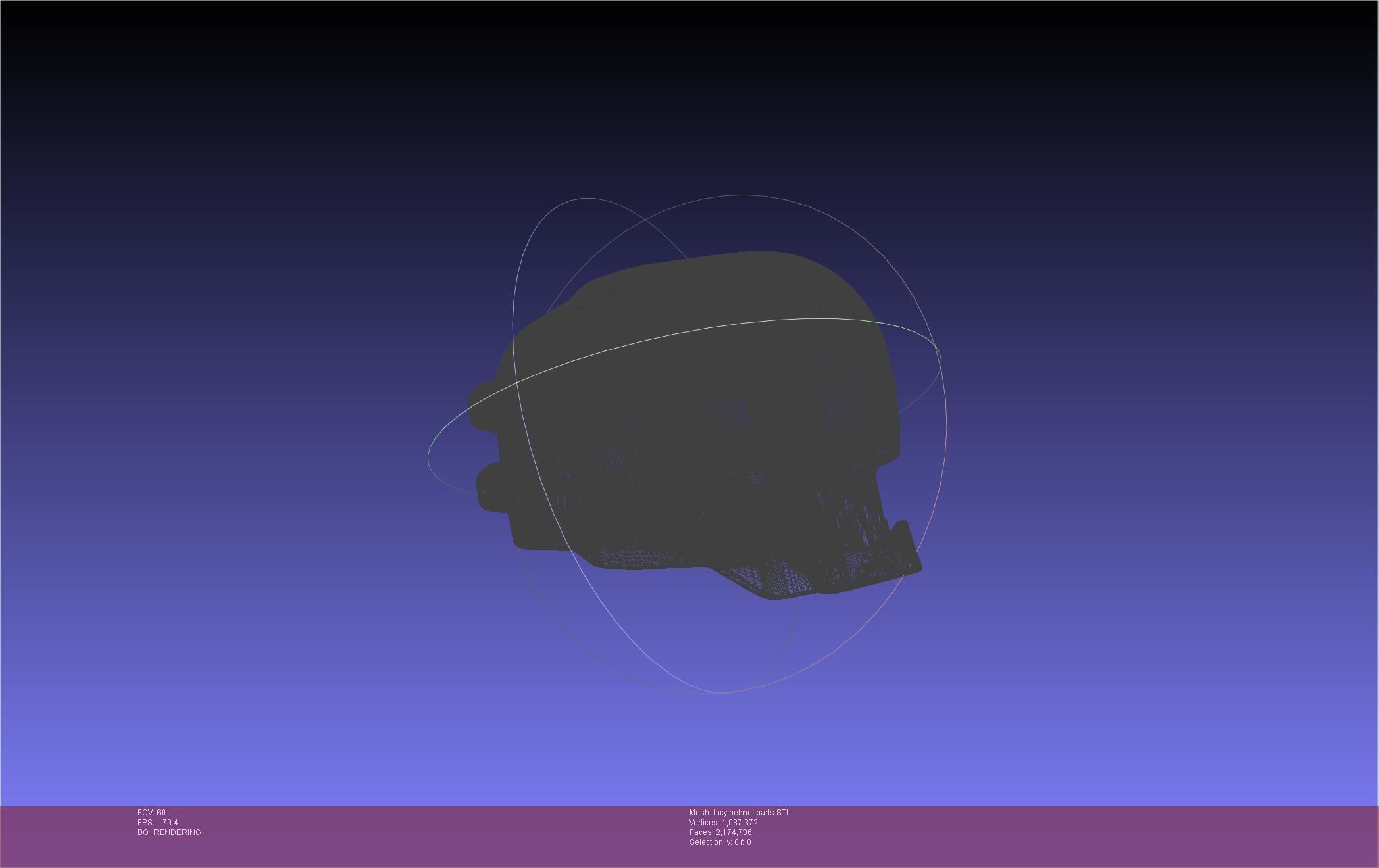 Elfen Lied Lucy Helmet 3D print model_60