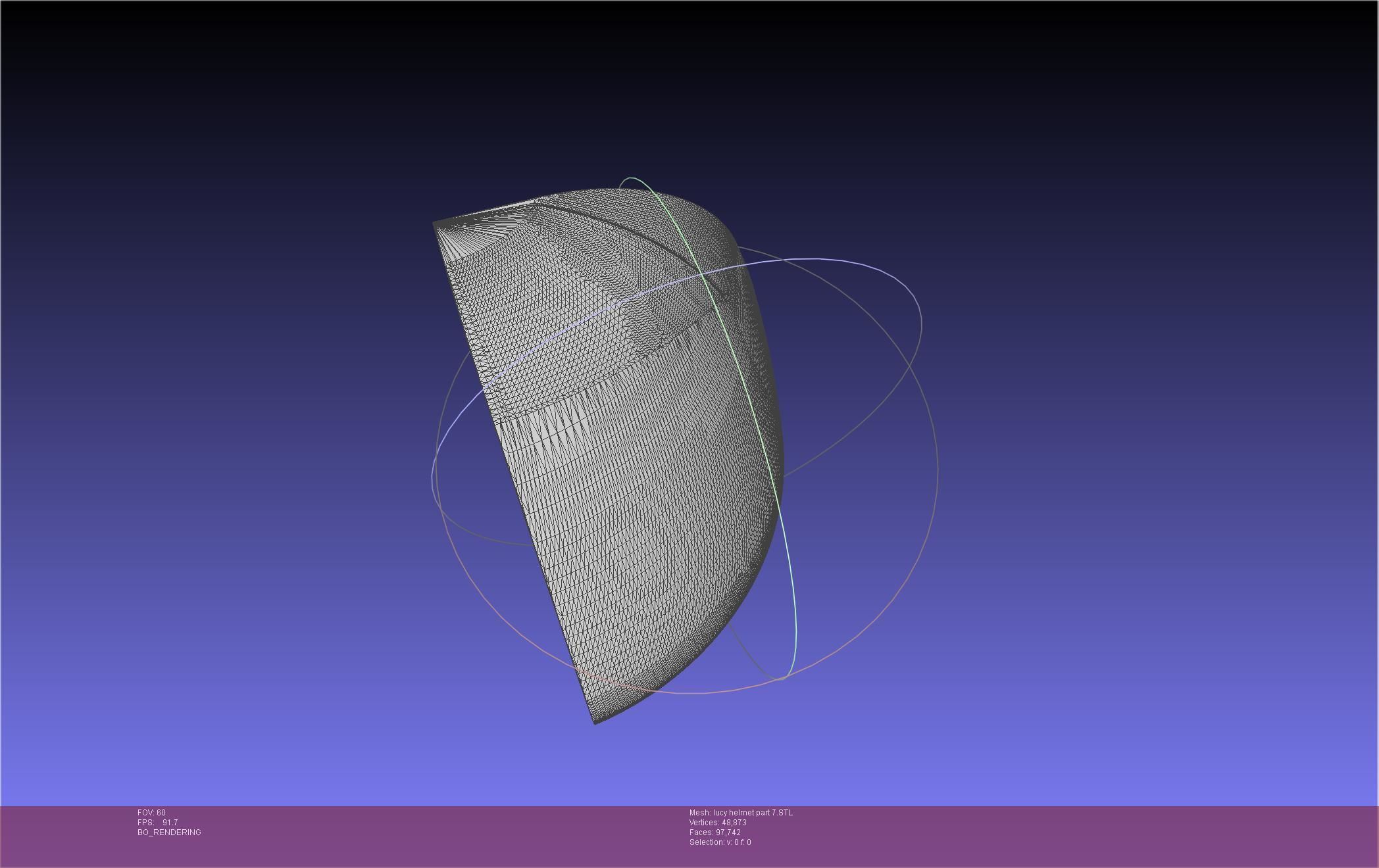 Elfen Lied Lucy Helmet 3D print model_122