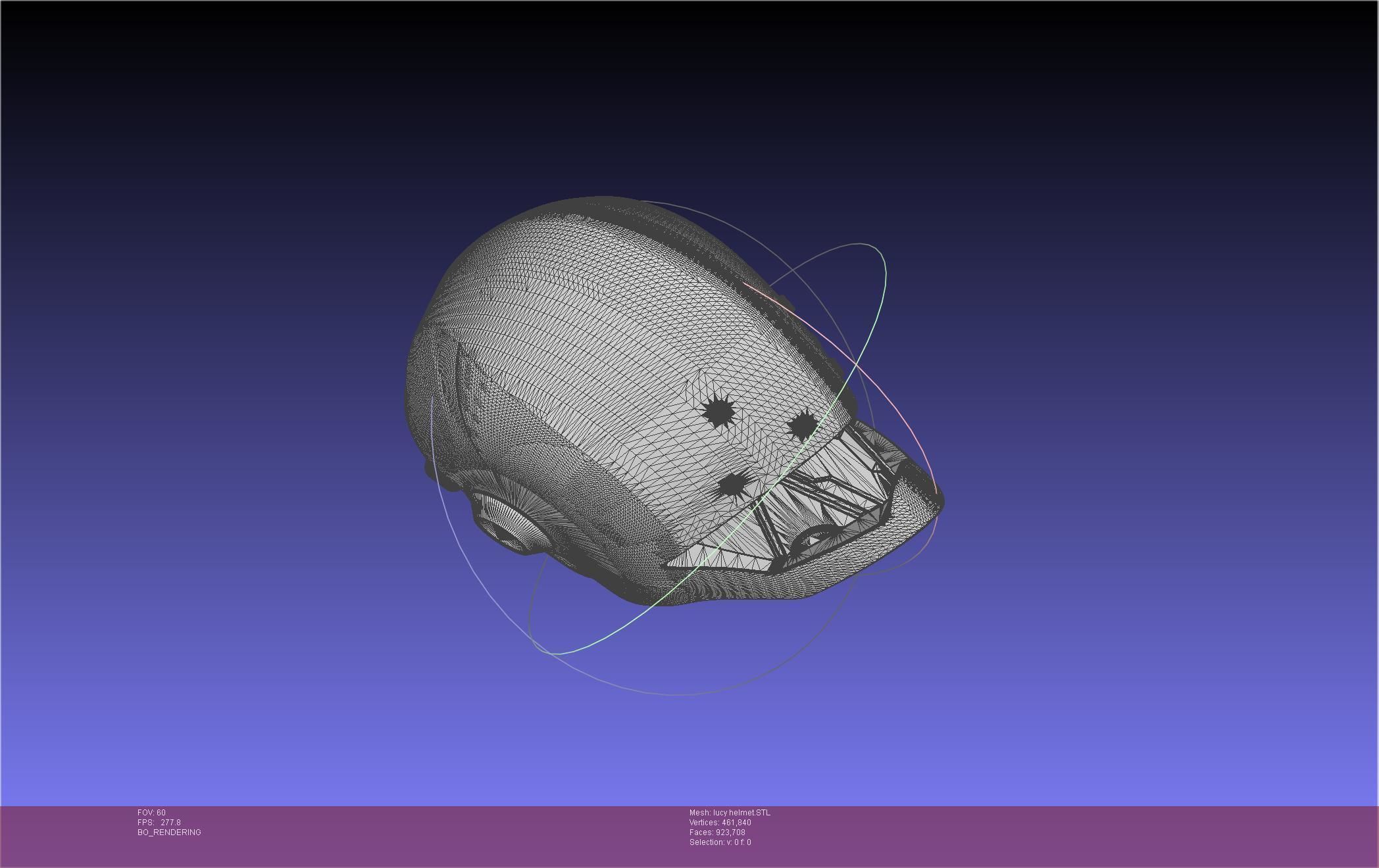 Elfen Lied Lucy Helmet 3D print model_44