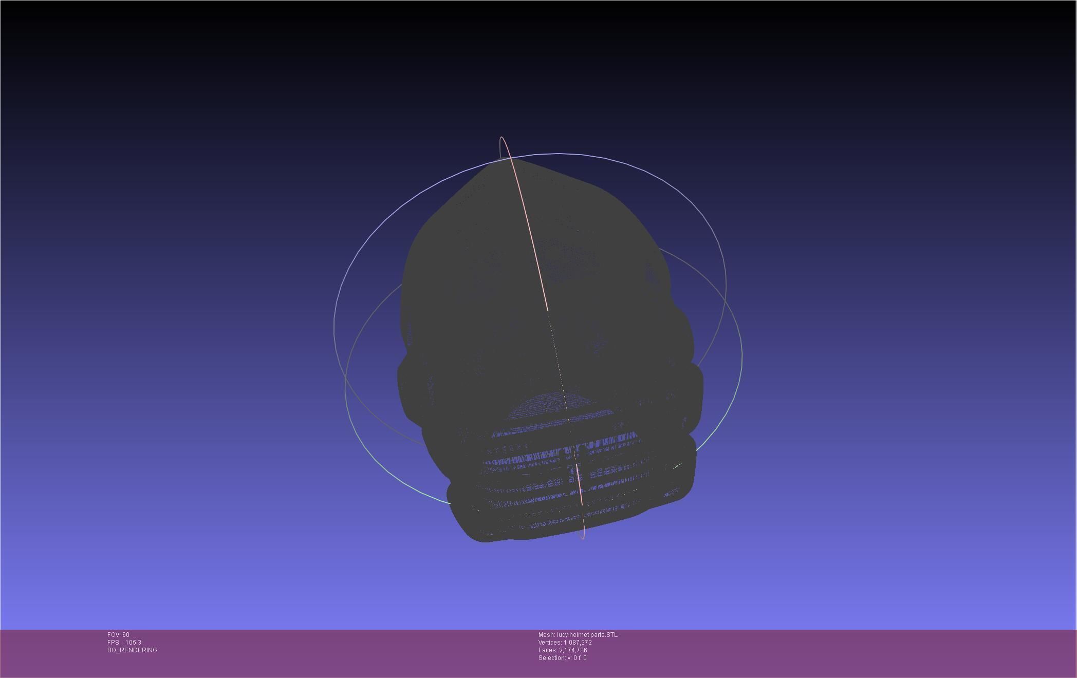 Elfen Lied Lucy Helmet 3D print model_62