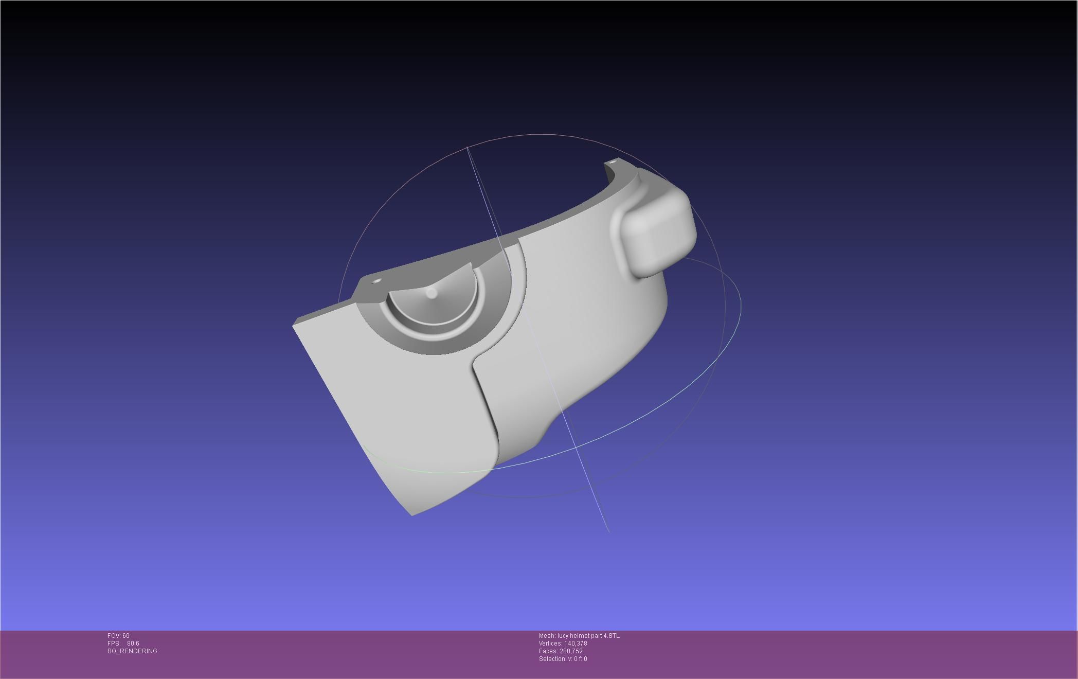 Elfen Lied Lucy Helmet 3D print model_94