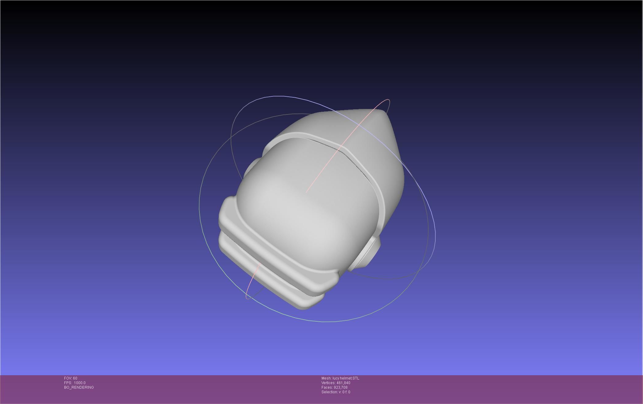 Elfen Lied Lucy Helmet 3D print model_16