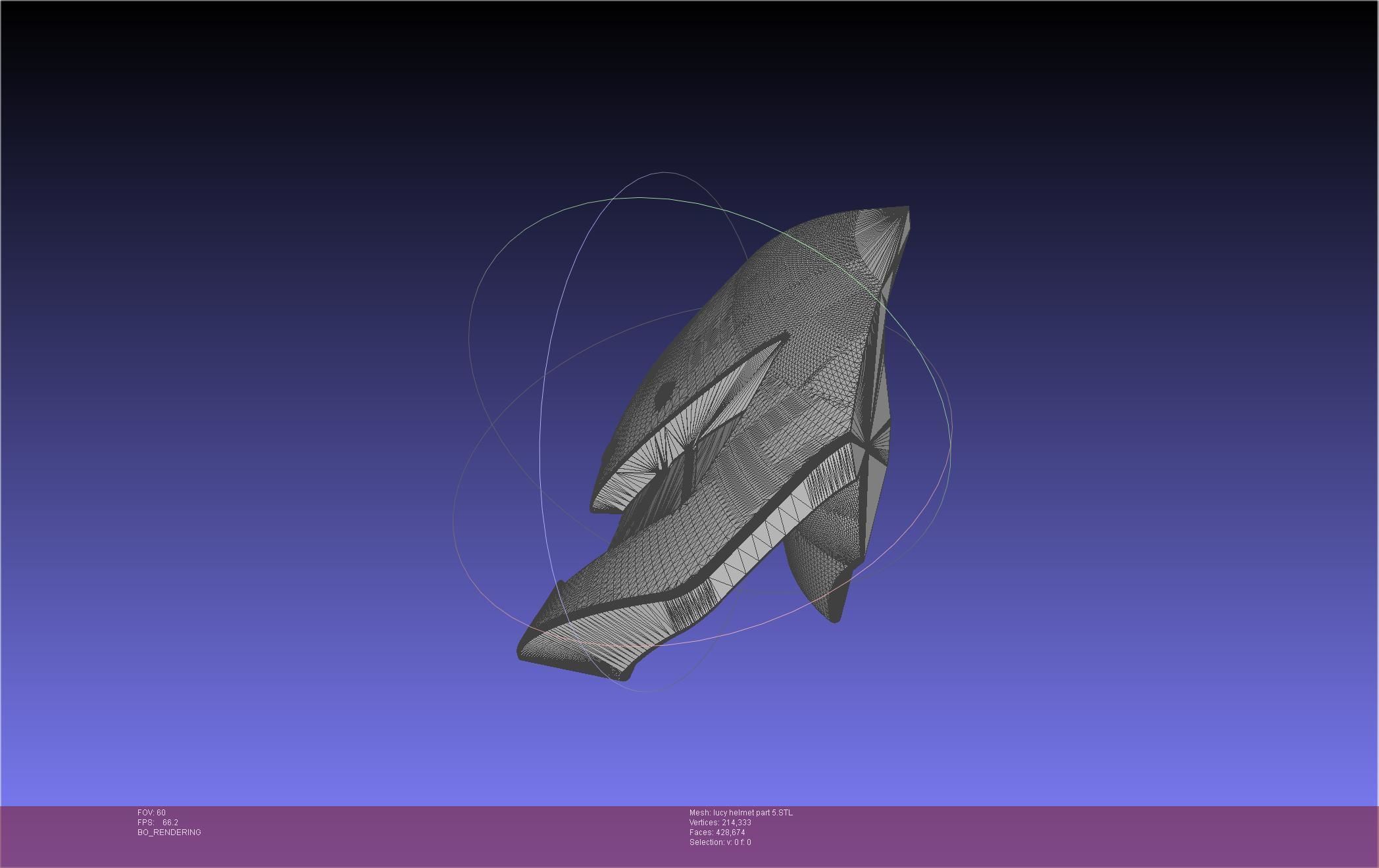 Elfen Lied Lucy Helmet 3D print model_108