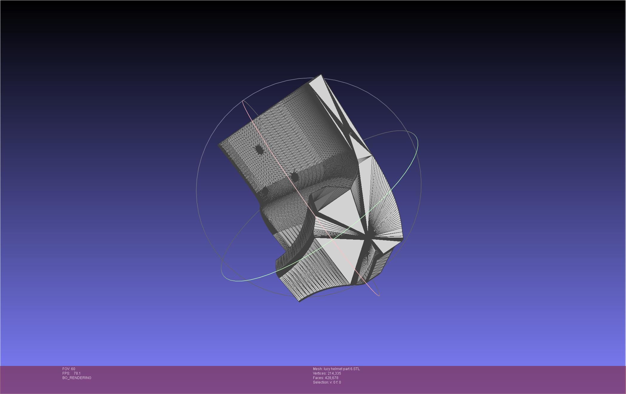 Elfen Lied Lucy Helmet 3D print model_114