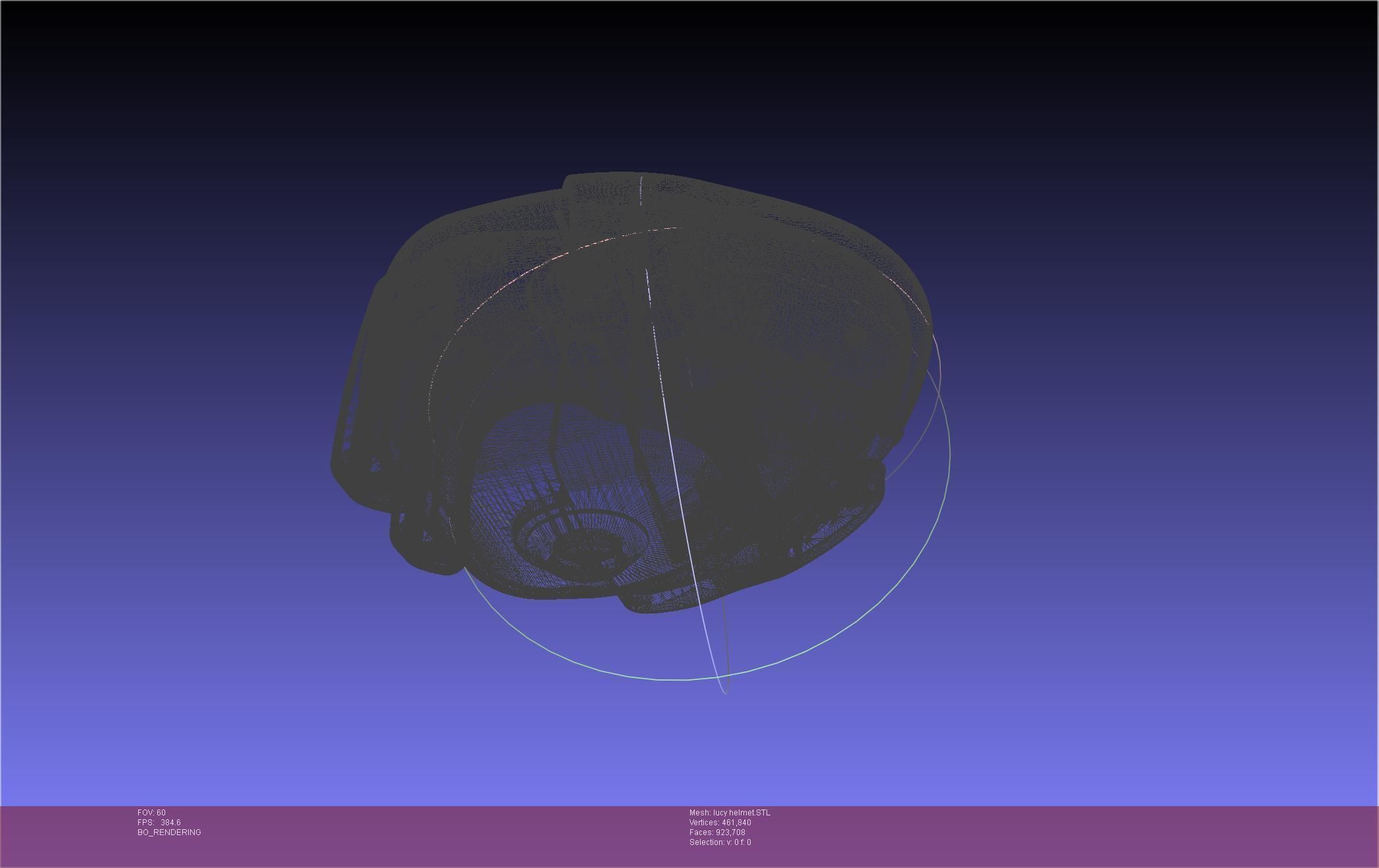 Elfen Lied Lucy Helmet 3D print model_46