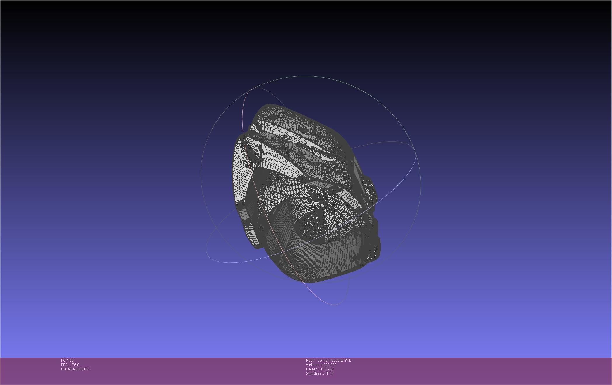 Elfen Lied Lucy Helmet 3D print model_56