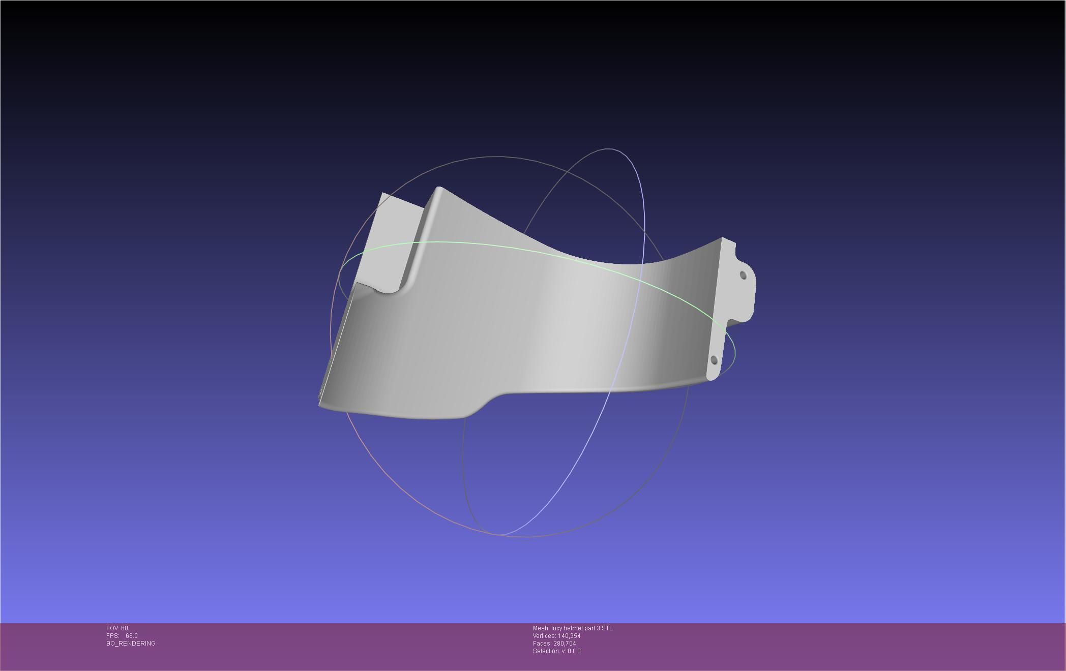 Elfen Lied Lucy Helmet 3D print model_79