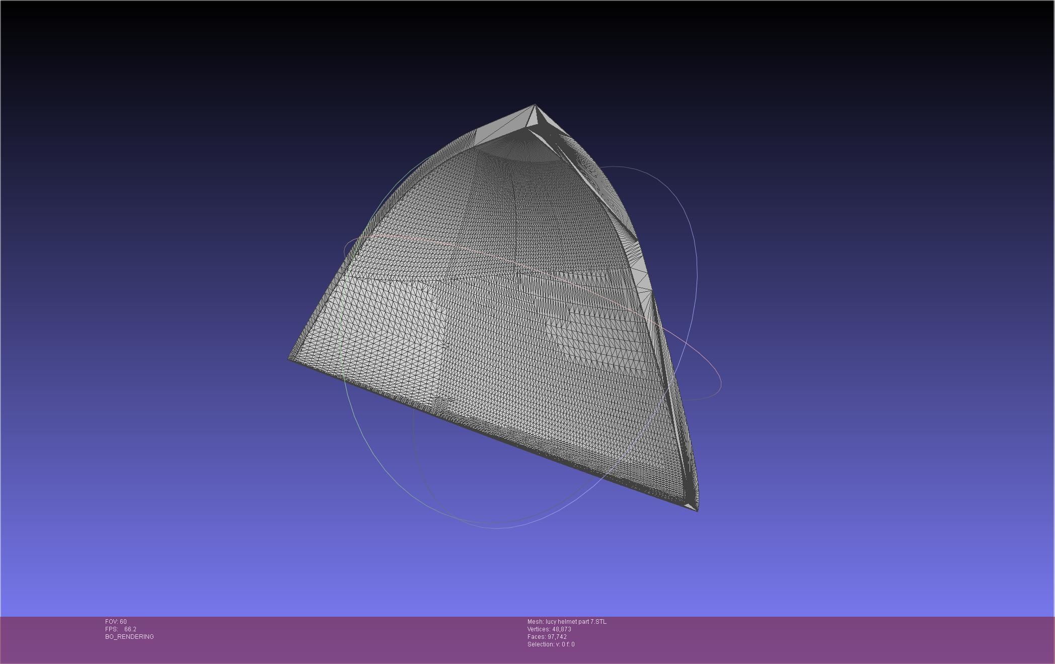 Elfen Lied Lucy Helmet 3D print model_123