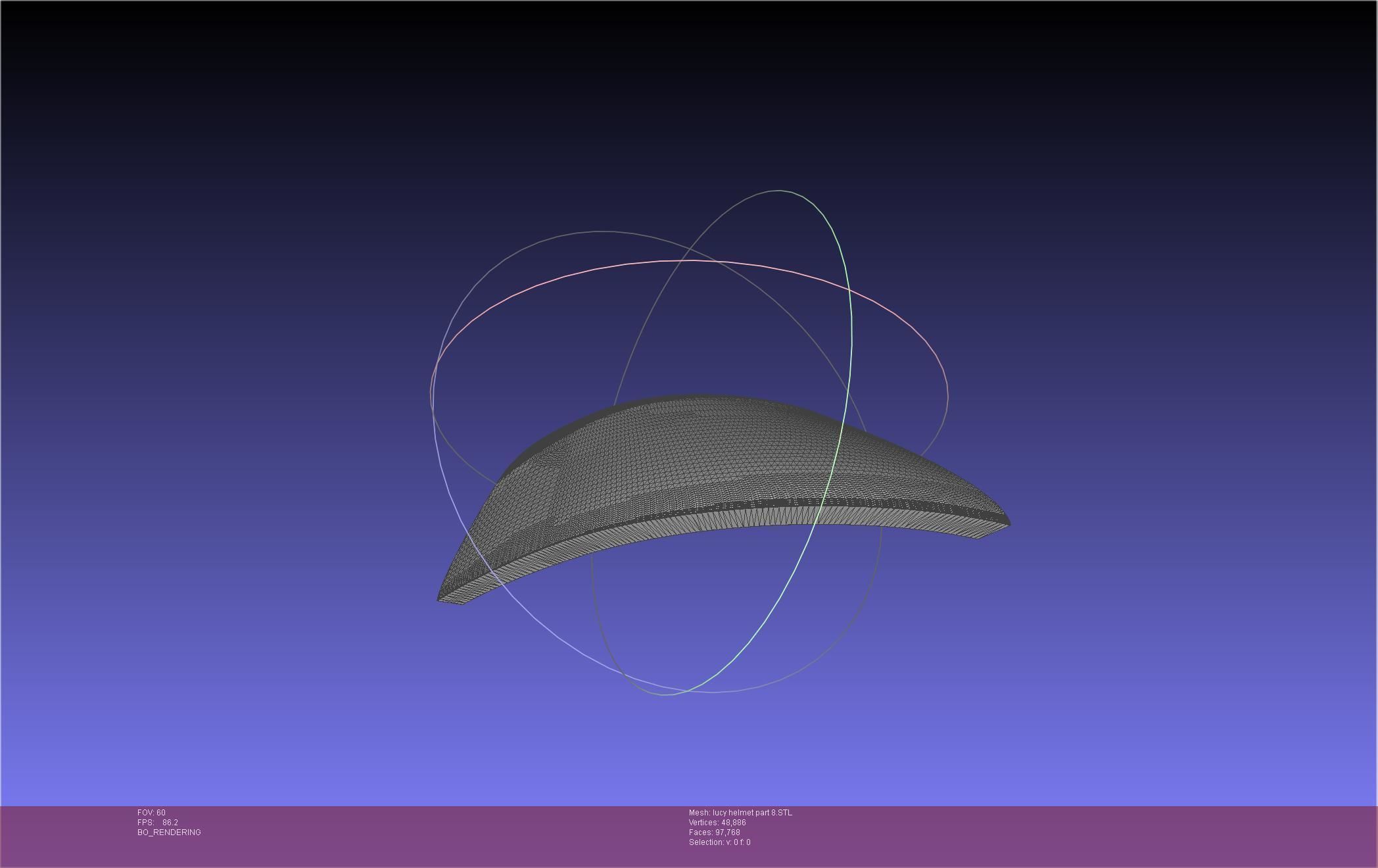 Elfen Lied Lucy Helmet 3D print model_132