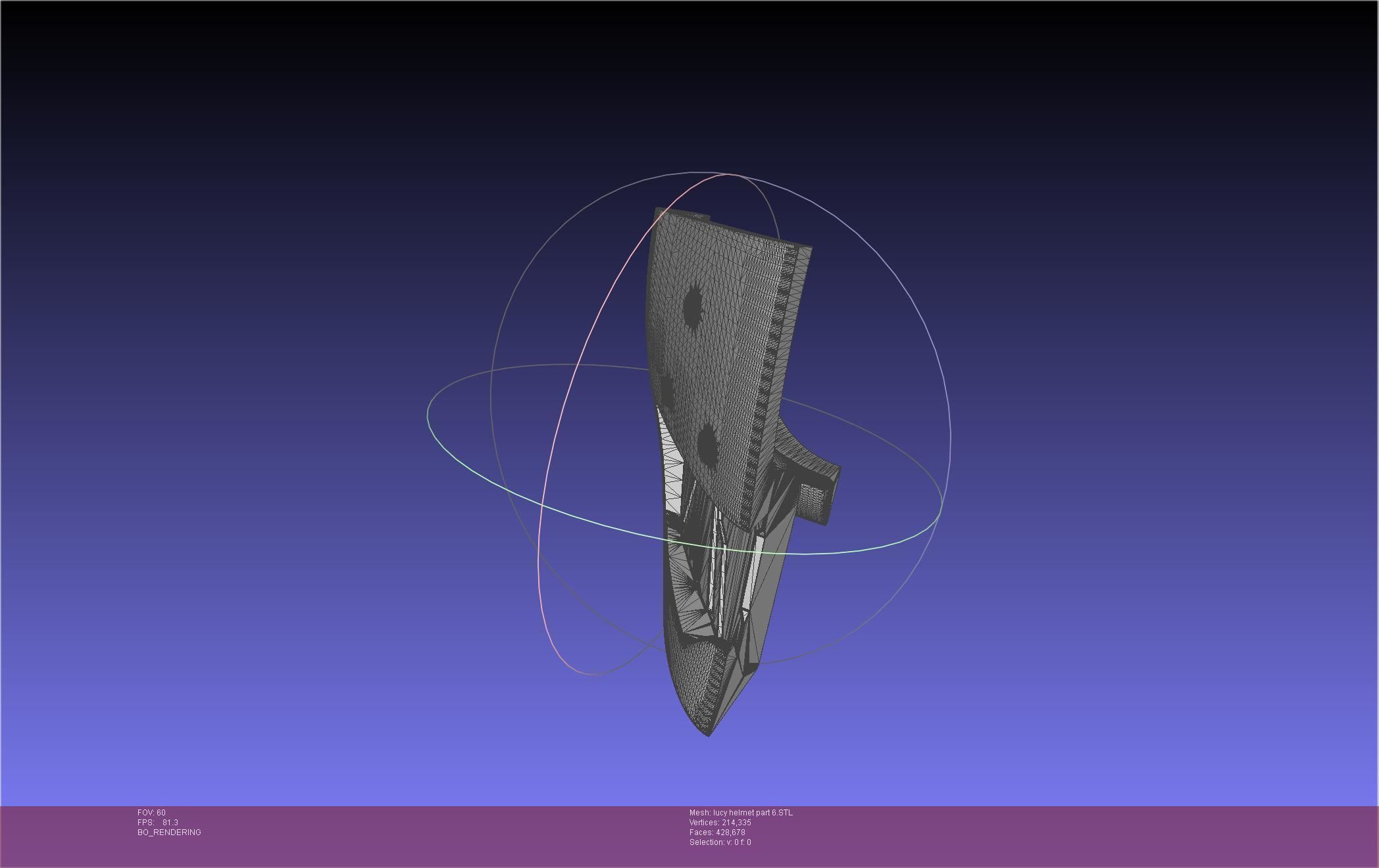 Elfen Lied Lucy Helmet 3D print model_116