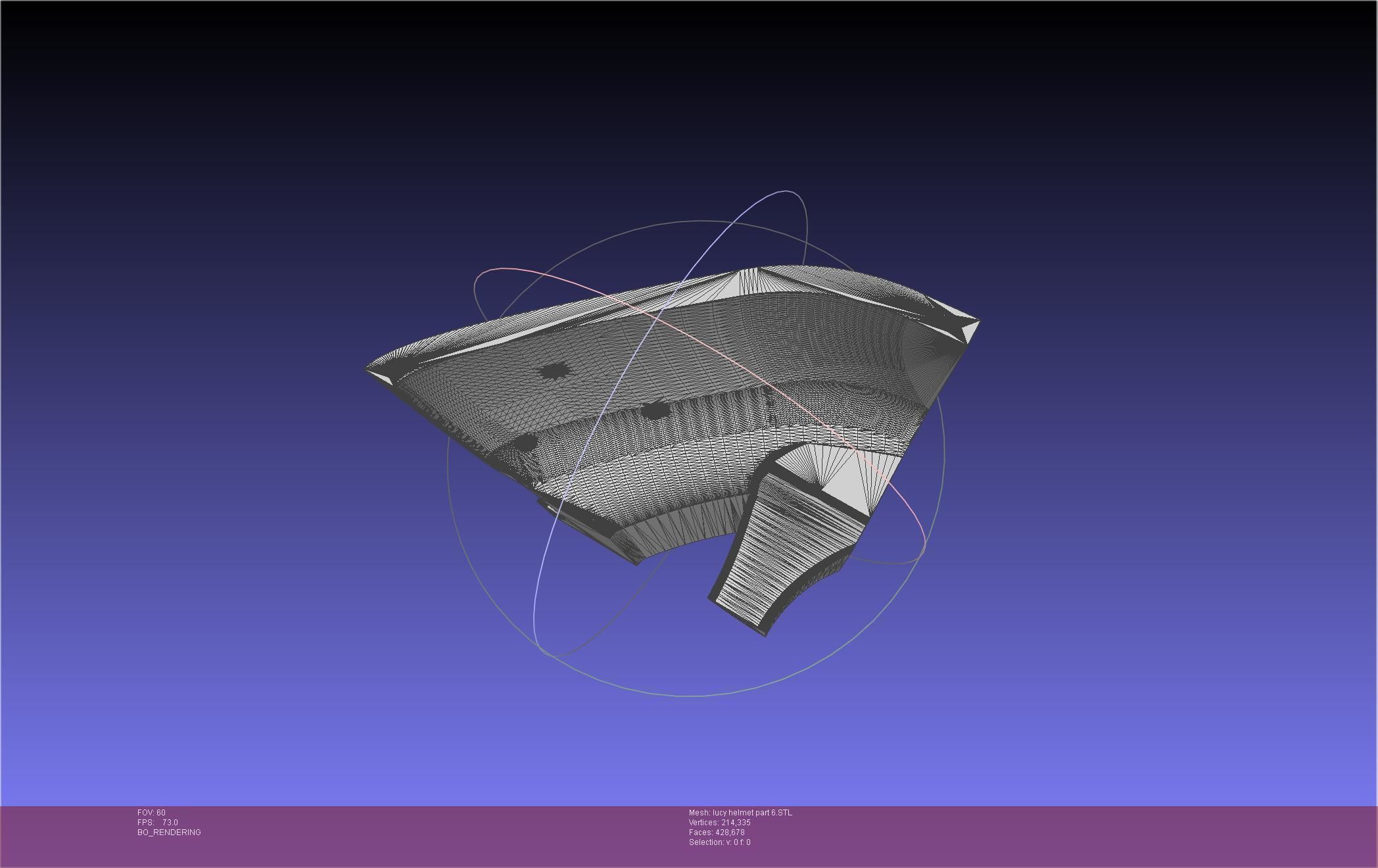 Elfen Lied Lucy Helmet 3D print model_115