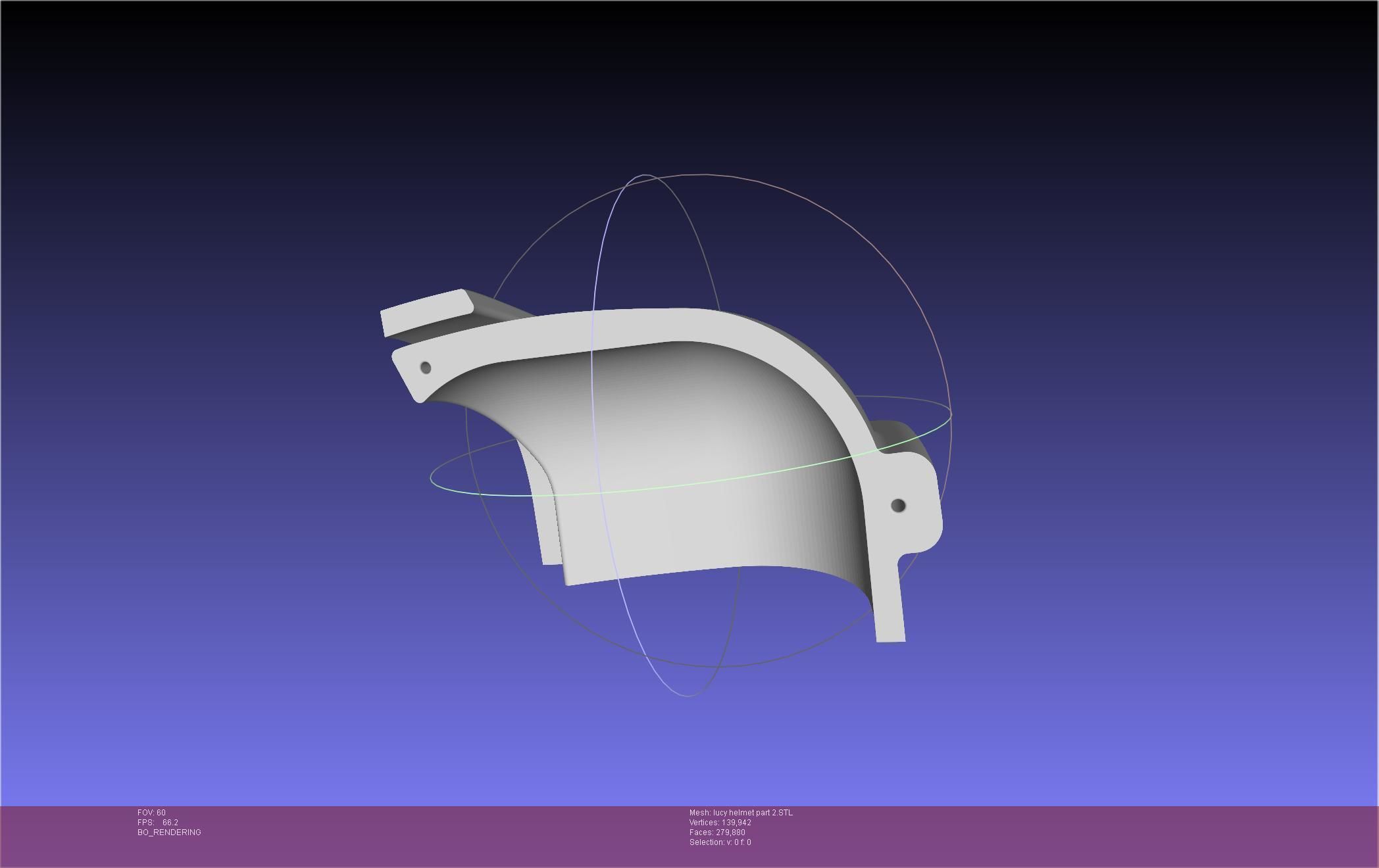 Elfen Lied Lucy Helmet 3D print model_73