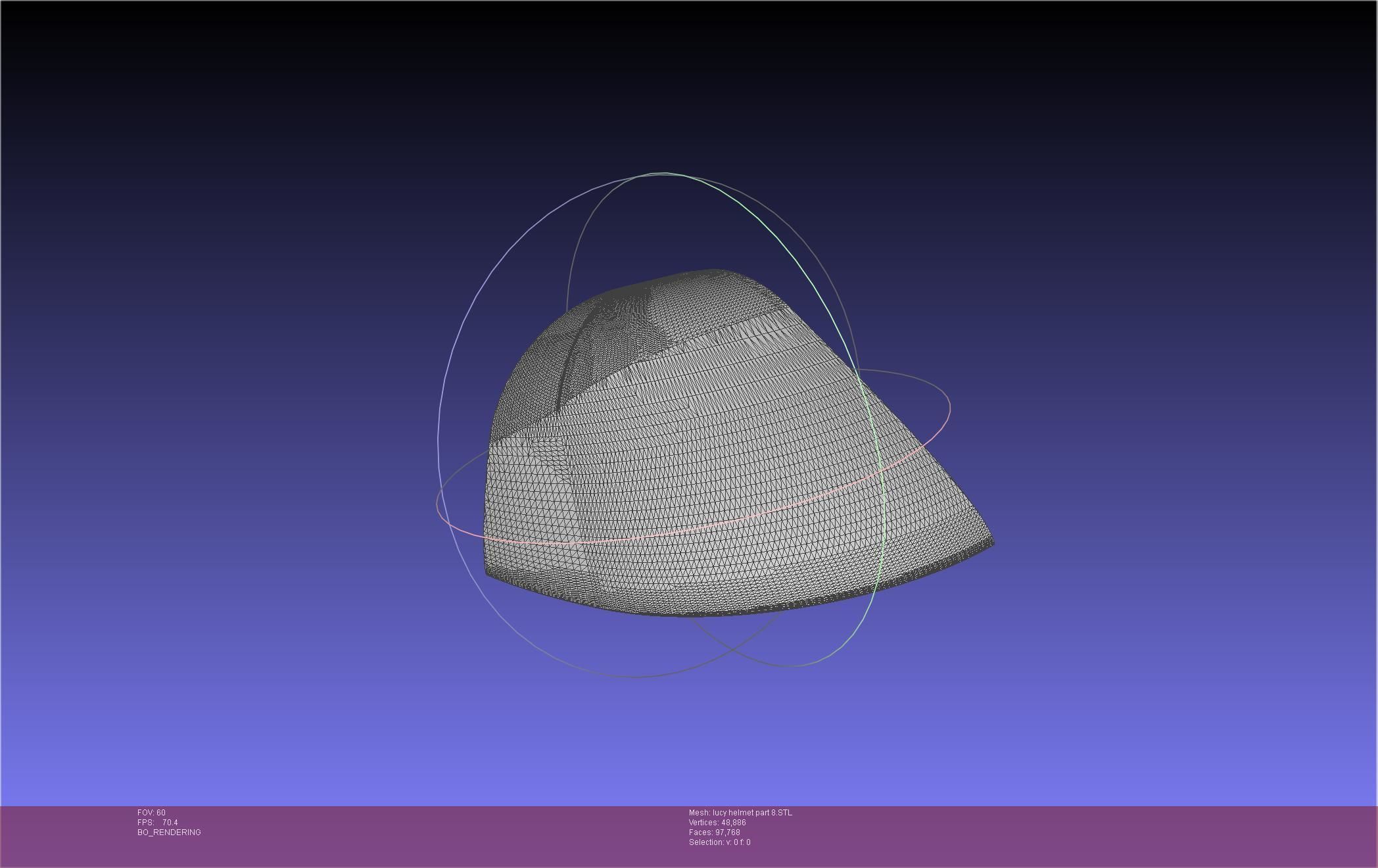 Elfen Lied Lucy Helmet 3D print model_131