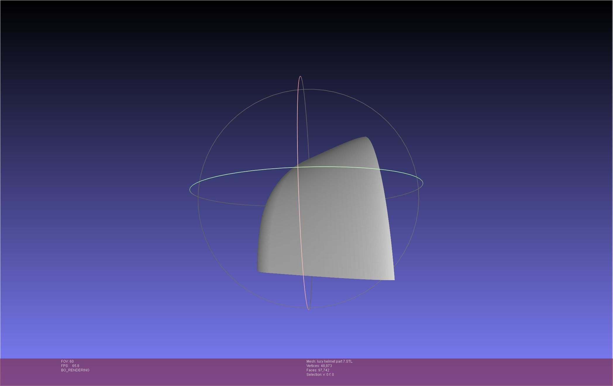 Elfen Lied Lucy Helmet 3D print model_118