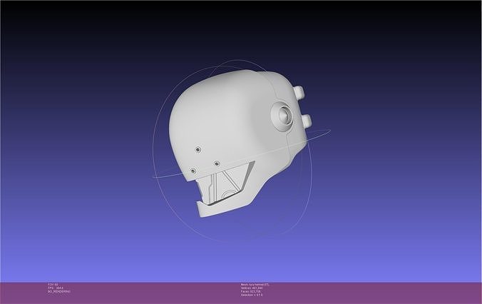 Elfen Lied Lucy Helmet 3D print model